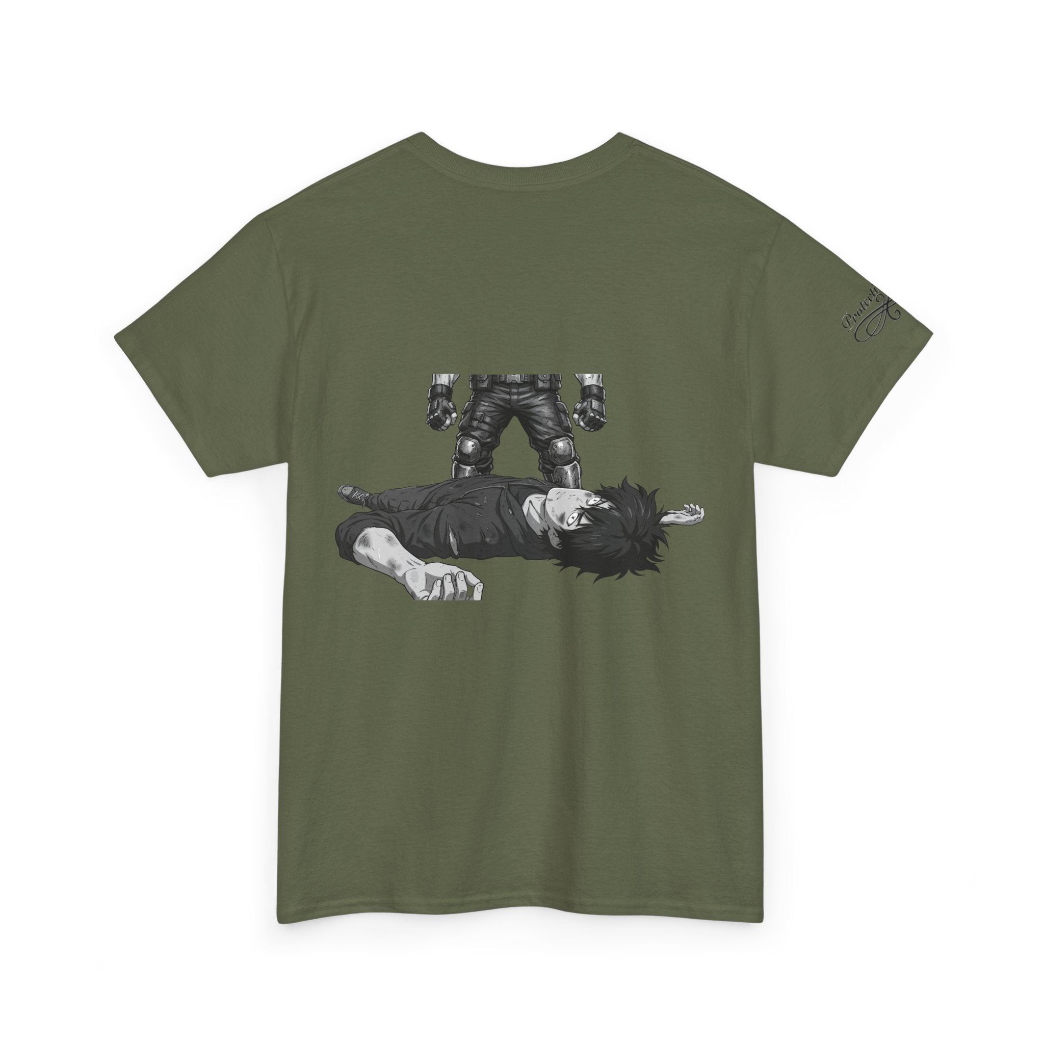 Protective Dad Greetings T-Shirt | Here’s Your Warning