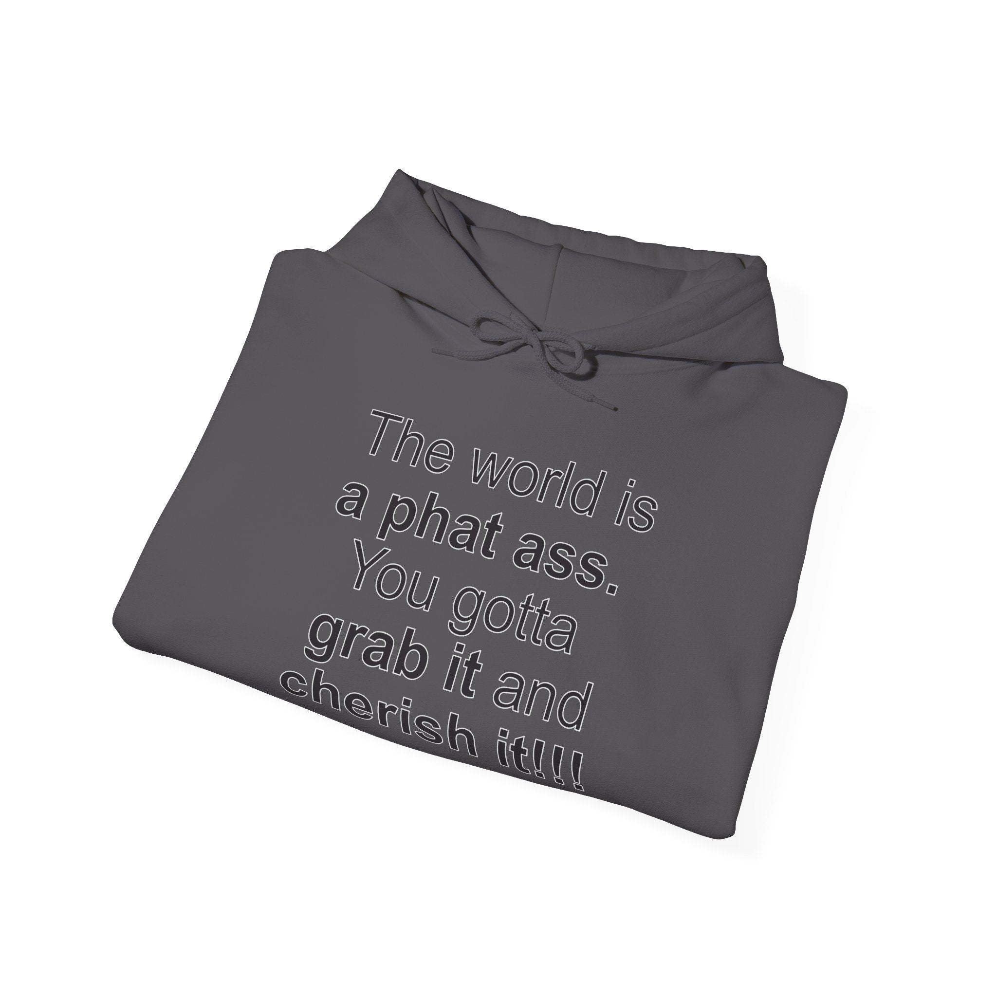 The World | Yes Sir Hoodie | Cherish It Graphic Hoodie