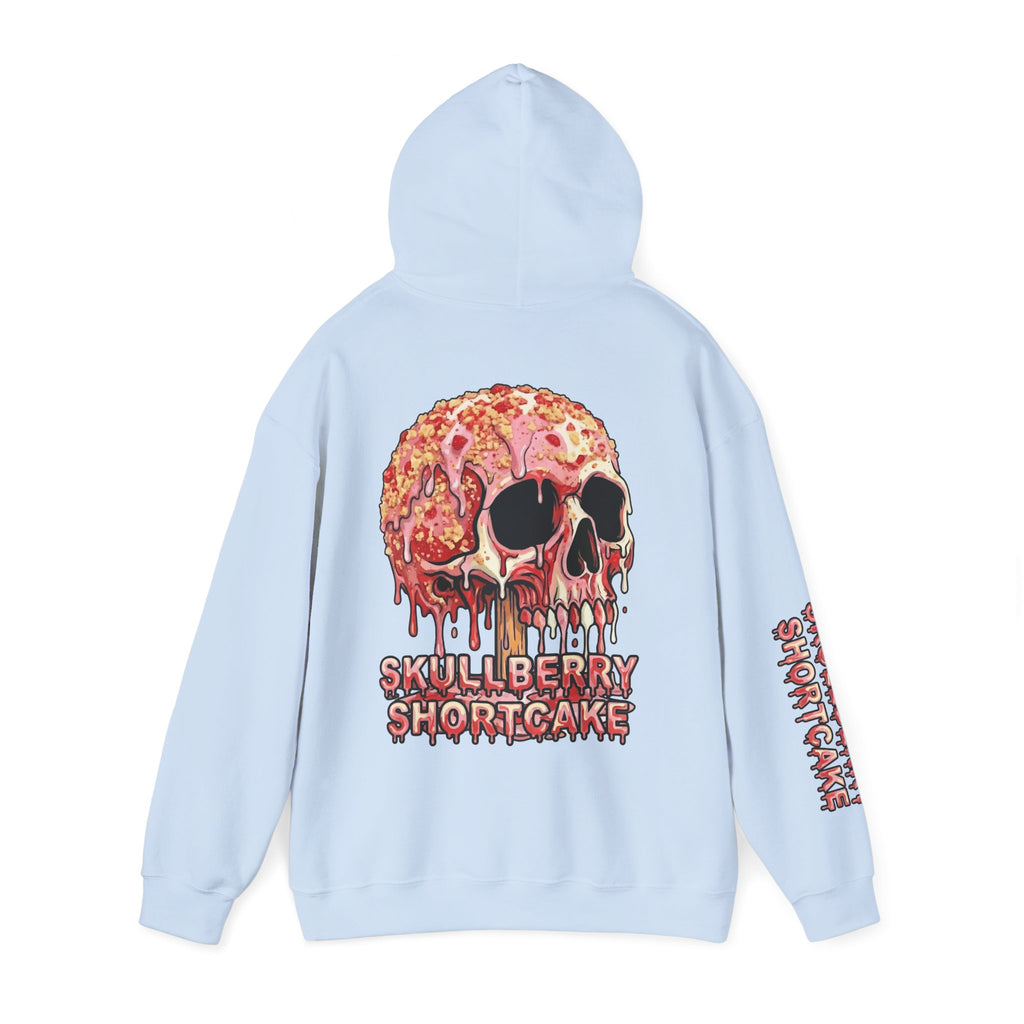 Skullcream-Skullberry Shortcake Hoodie | Dripping Skull Graphic