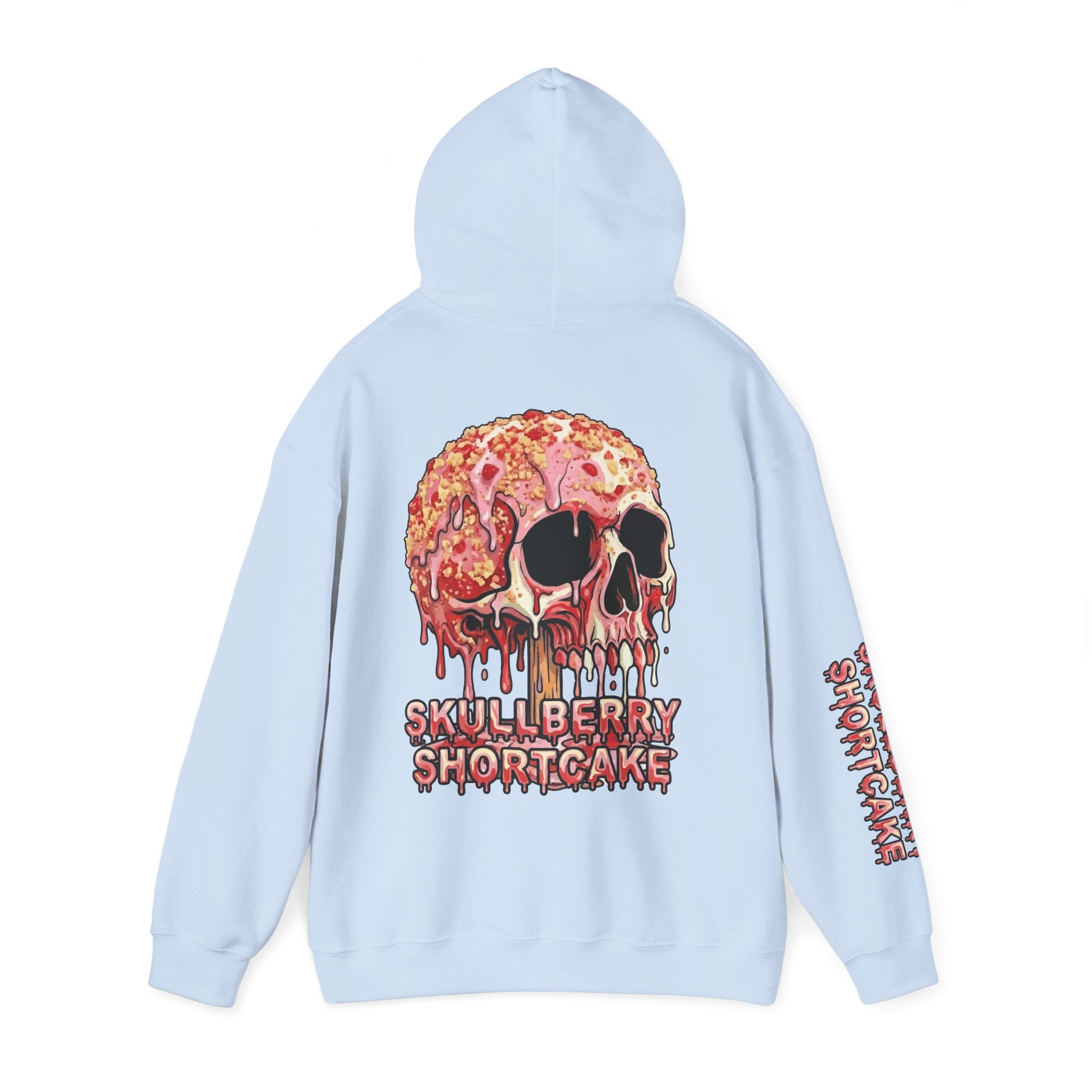 Skullcream-Skullberry Shortcake Hoodie | Dripping Skull Graphic