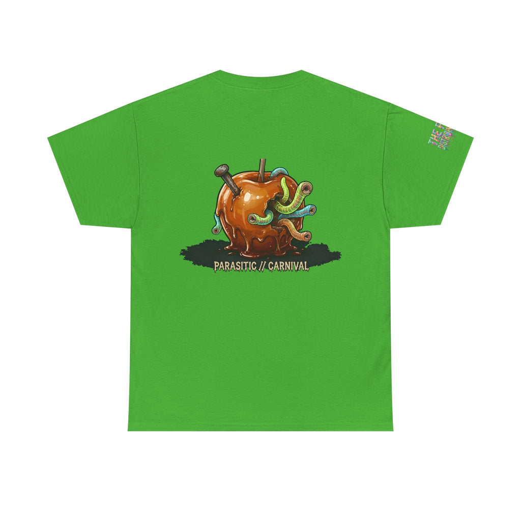 Skullcream Carnival Caramel Apple - Spooky Candy Apple Graphic T-Shirt