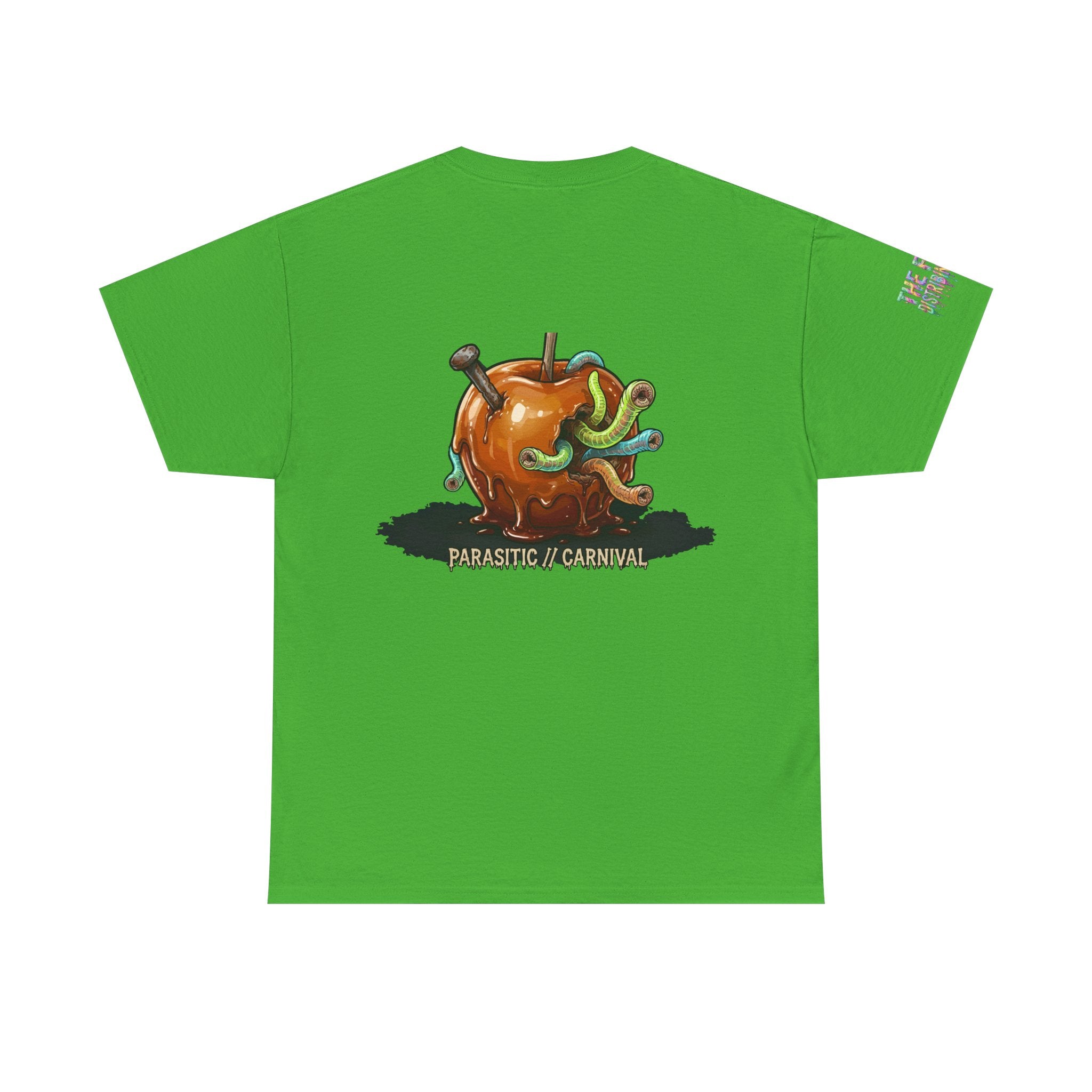 Skullcream Carnival Caramel Apple - Spooky Candy Apple Graphic T-Shirt