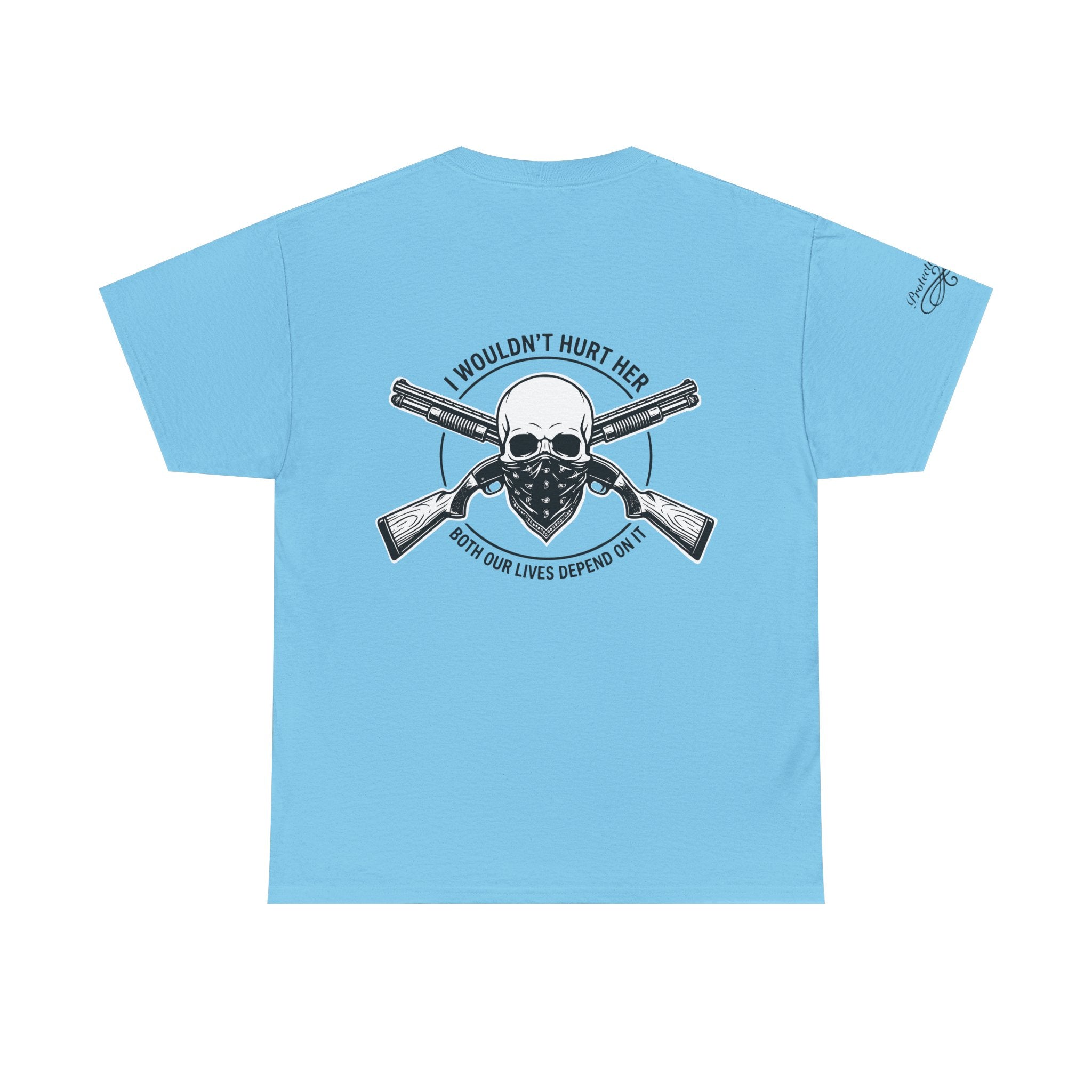 Protective Dad Shotguns T-Shirt | Here’s Your Warning