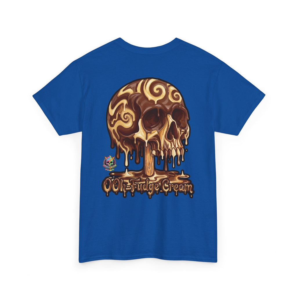 Skullcream-Ooh-Fudge Cream T-Shirt | Colorful Drip Graphic Tee