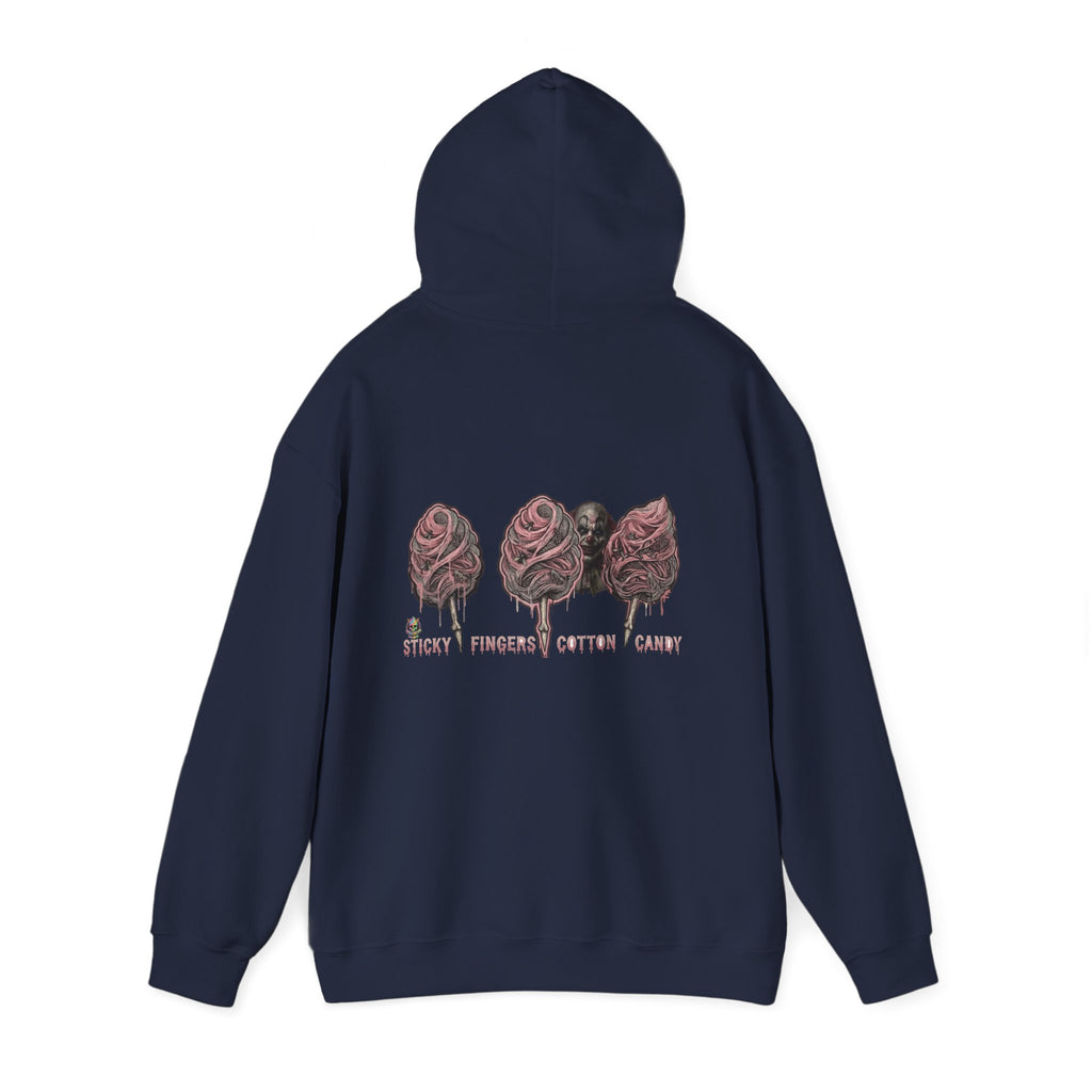 Cotton Candy Skullcream Hoodie — Sticky Fingers Band Graphic Pullover