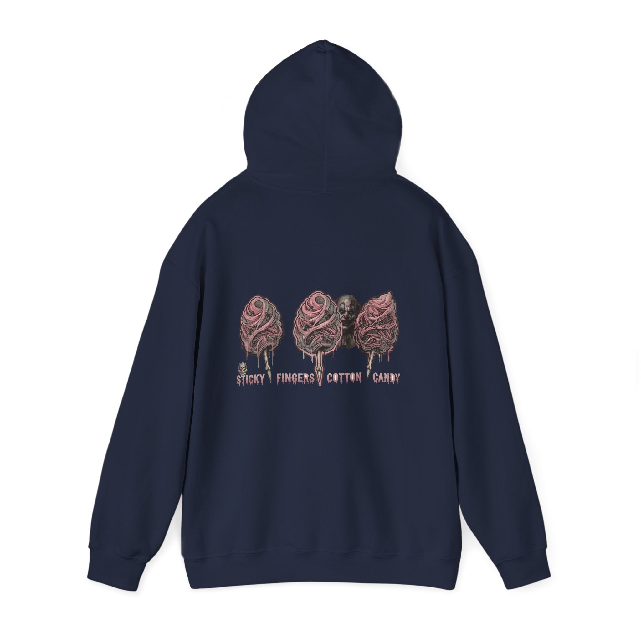 Cotton Candy Skullcream Hoodie — Sticky Fingers Band Graphic Pullover