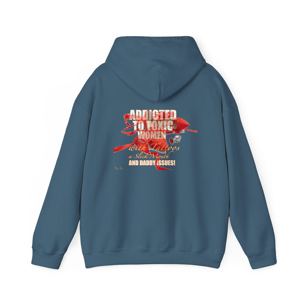 Addicted | Yes Sir Hoodie | Recovering Addict Graphic Hoodie