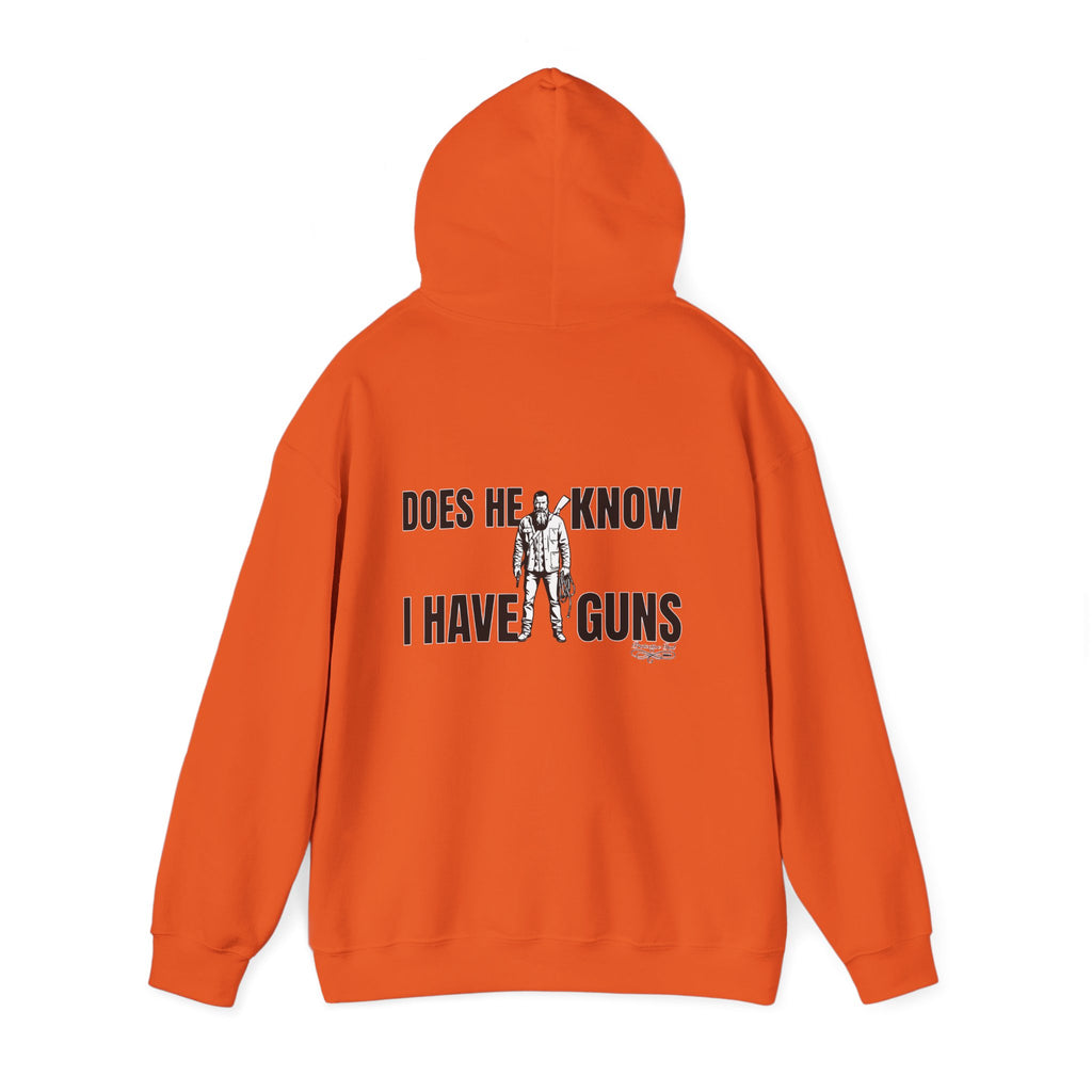 Protective Dad Does He Know Hoodie | Here’s Your Warning