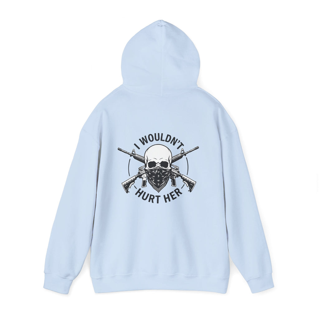 Protective Dad-Assault Rifles Hoodie | Here’s Your Warning