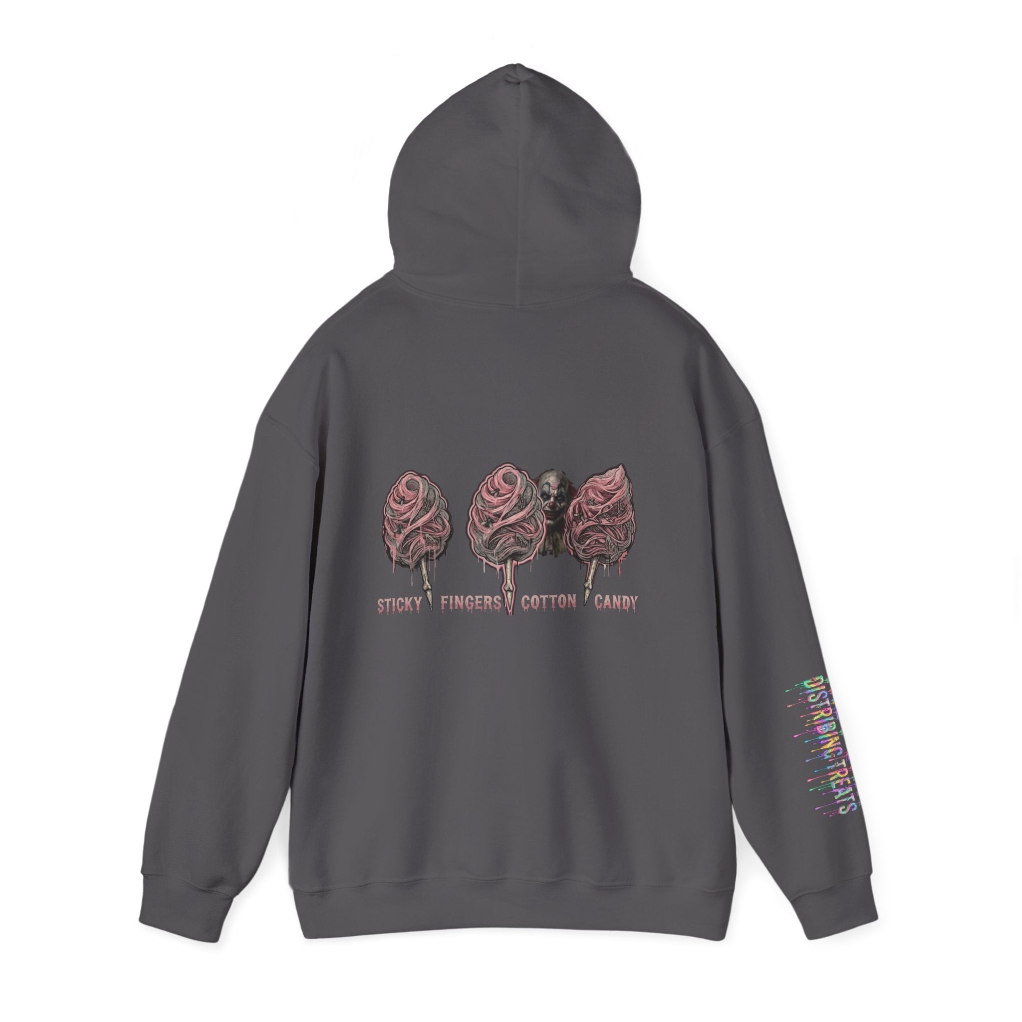 Cotton Candy Skullcream Hoodie — Sticky Fingers Band Graphic Pullover