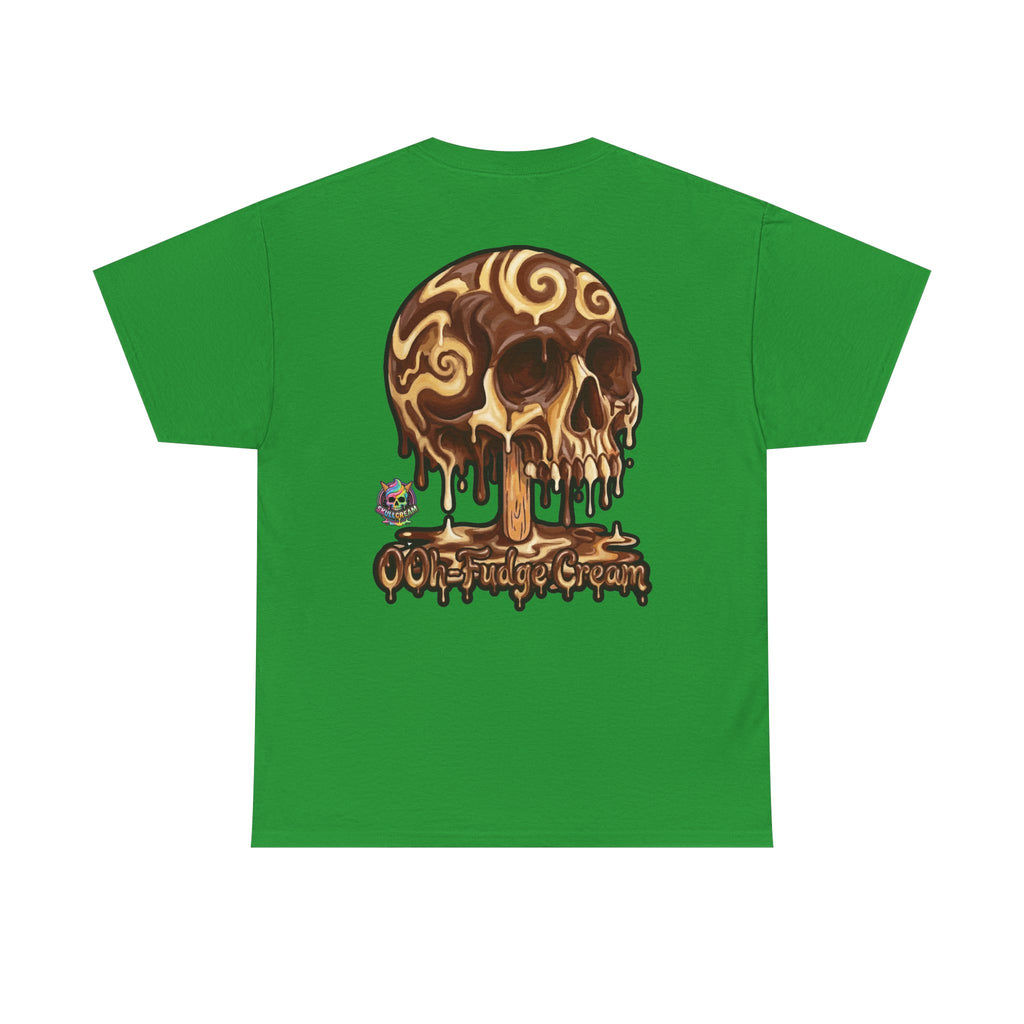 Skullcream-Ooh-Fudge Cream T-Shirt | Colorful Drip Graphic Tee