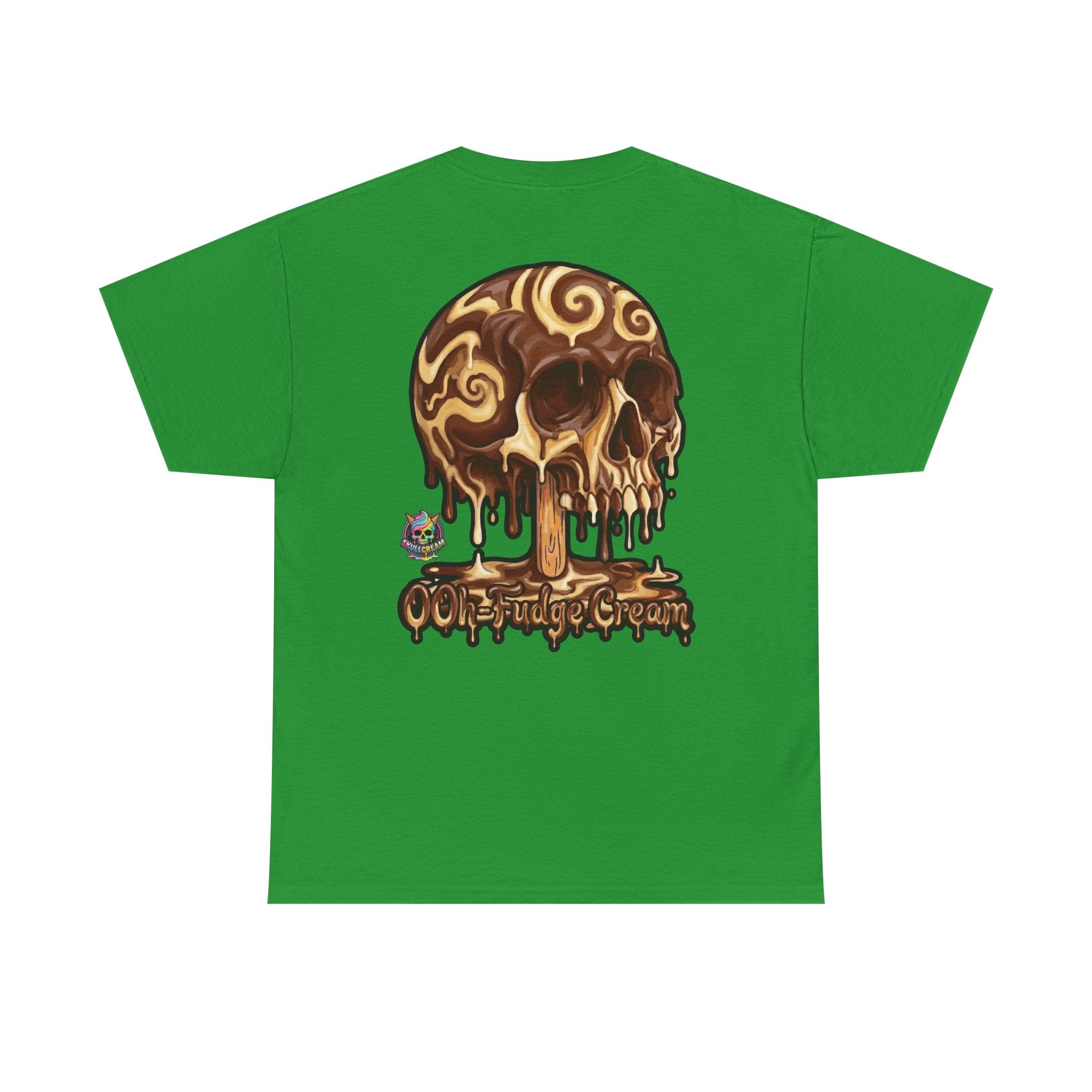 Skullcream-Ooh-Fudge Cream T-Shirt | Colorful Drip Graphic Tee