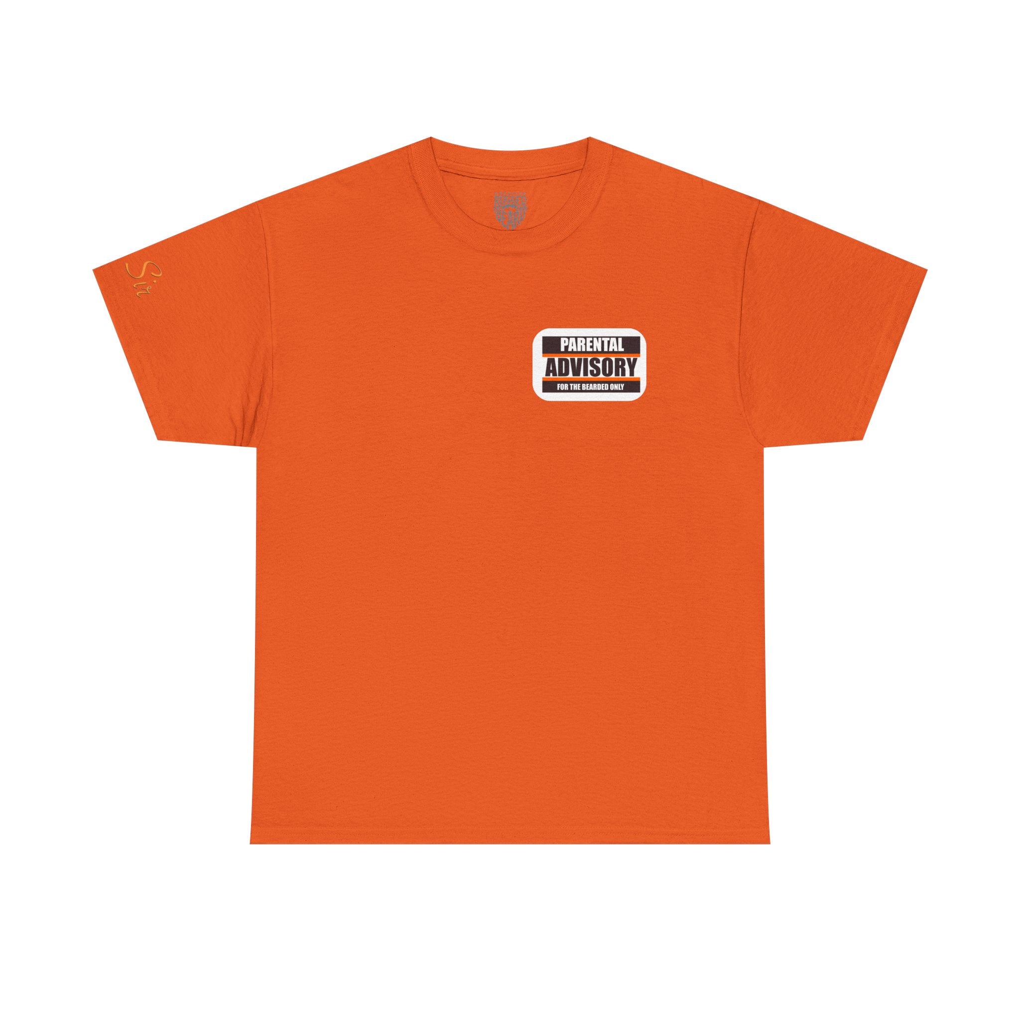 Star! Yes Sir T-Shirt | Parental Advisory  for the Bearded