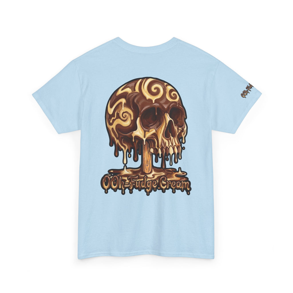 Skullcream-Ooh-Fudge Cream T-Shirt | Colorful Drip Graphic Tee