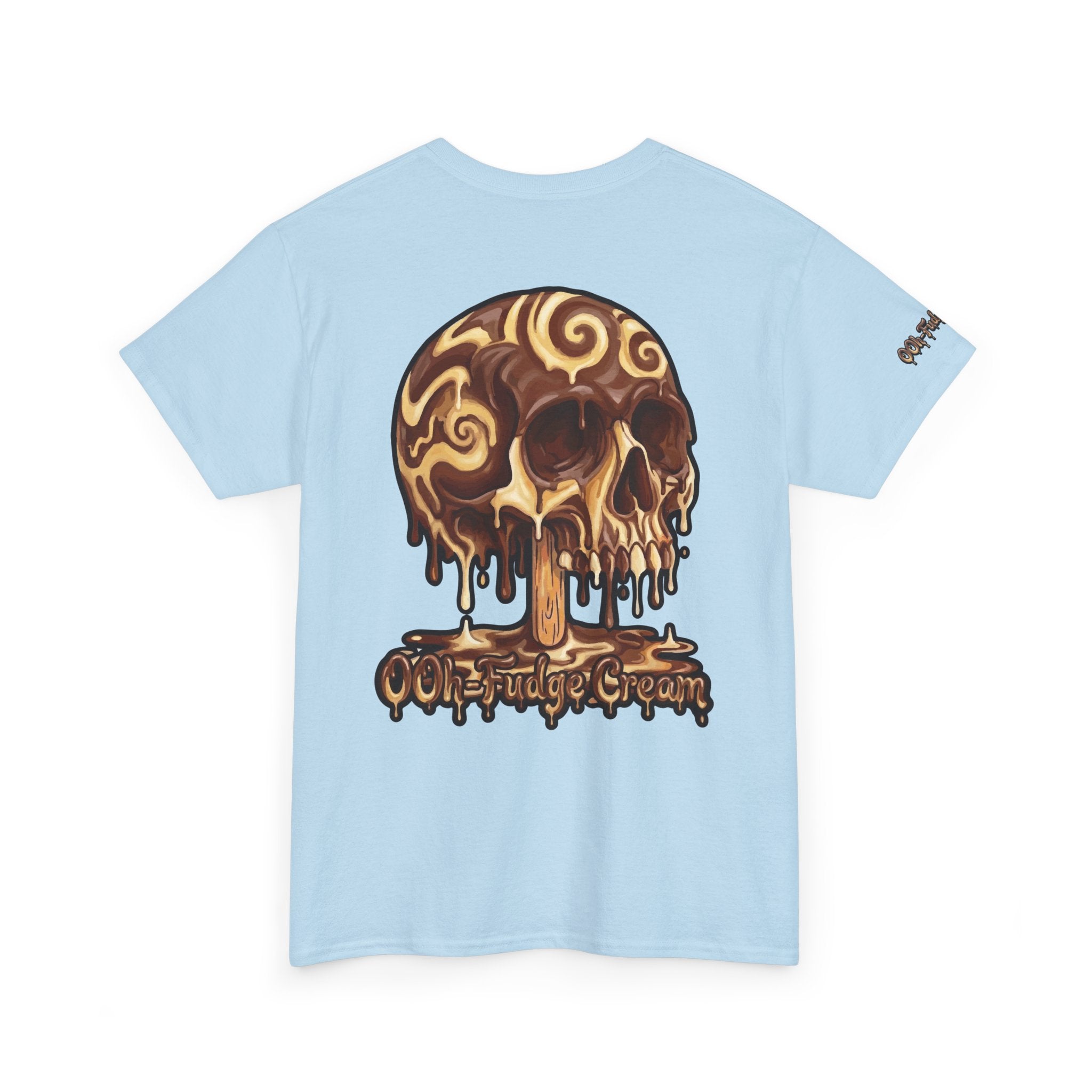 Skullcream-Ooh-Fudge Cream T-Shirt | Colorful Drip Graphic Tee