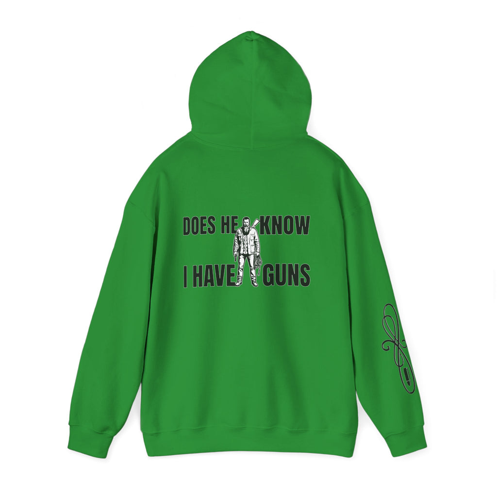 Protective Dad Does He Know Hoodie | Here’s Your Warning