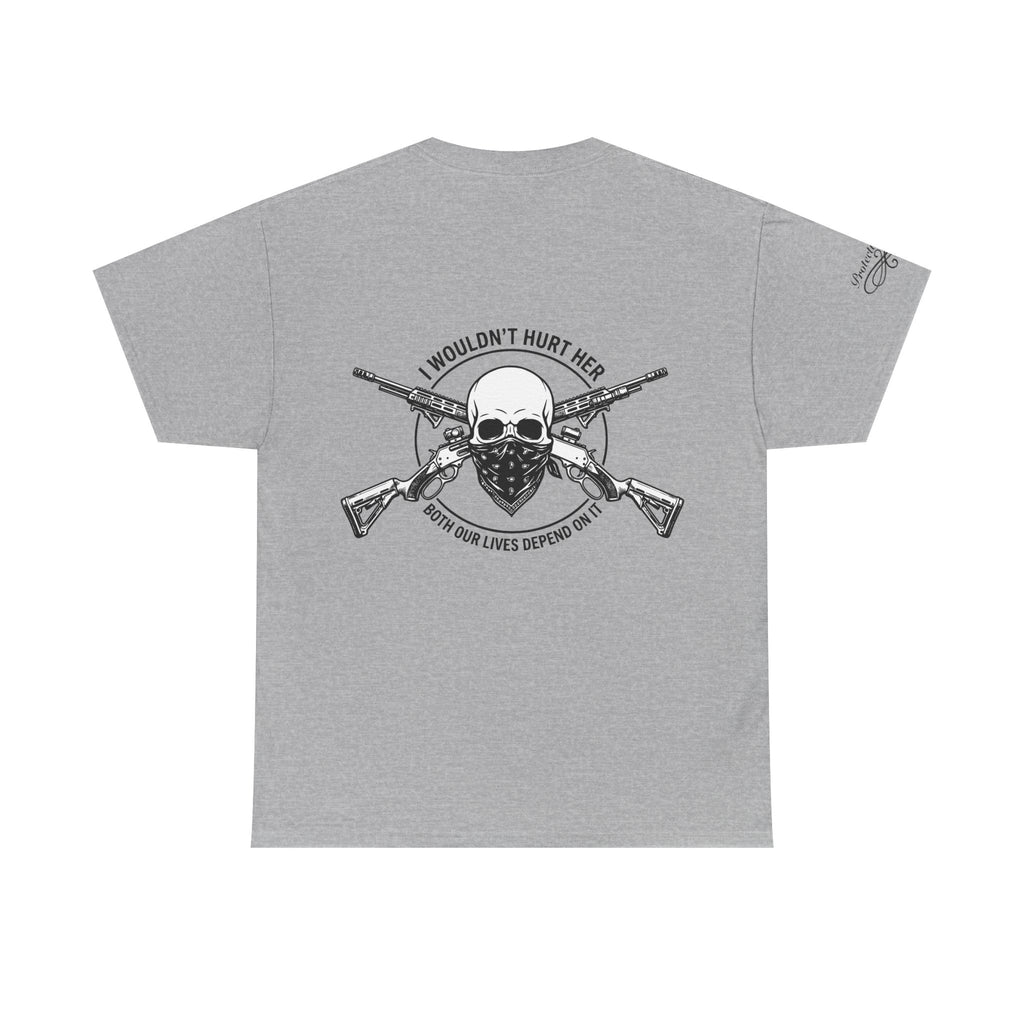 Protective Dad-Lever Action T-Shirt | Here’s Your Warning