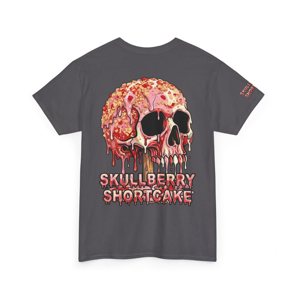 Skullcream-Skullberry Shortcake T-Shirt | Colorful Drip Graphic Tee