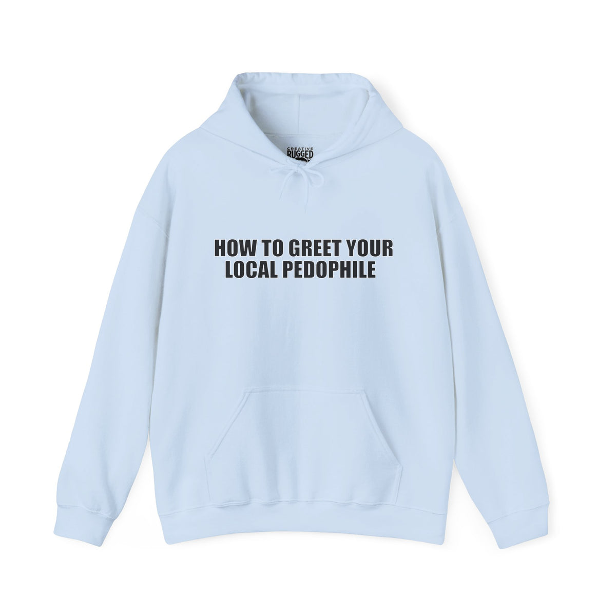 Protective Dad Greetings Hoodie | Here’s Your Warning