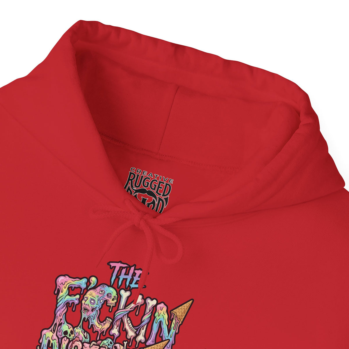 Skullcream-Skullberry Shortcake Hoodie | Dripping Skull Graphic