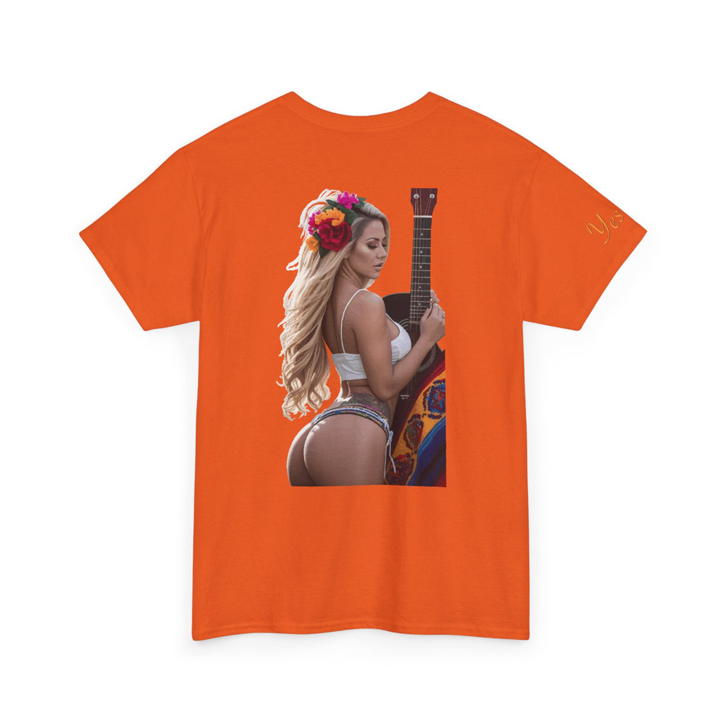 Pretty Flowers-Yes Sir T-Shirt | Parental Advisory  for the Bearded
