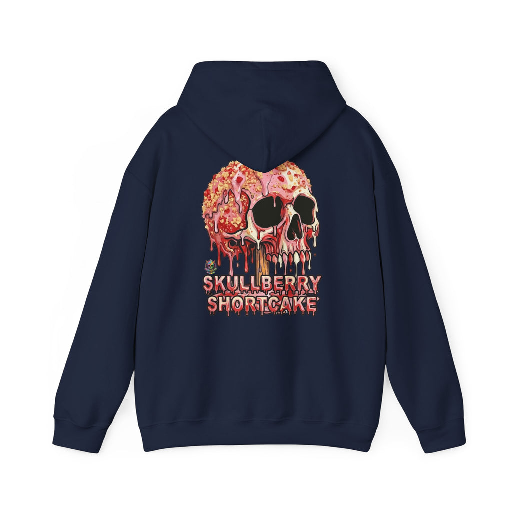 Skullcream-Skullberry Shortcake Hoodie | Dripping Skull Graphic