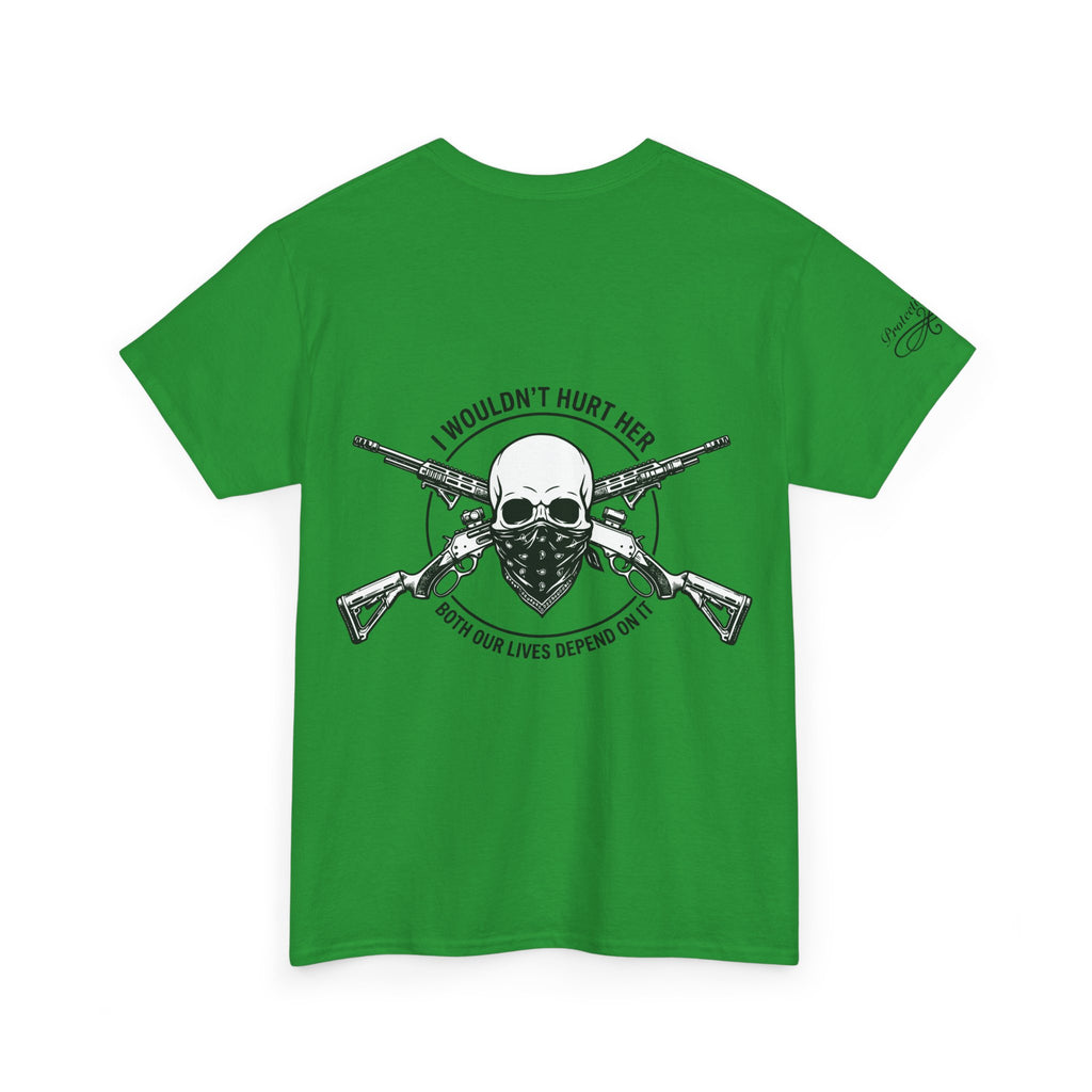 Protective Dad-Lever Action T-Shirt | Here’s Your Warning