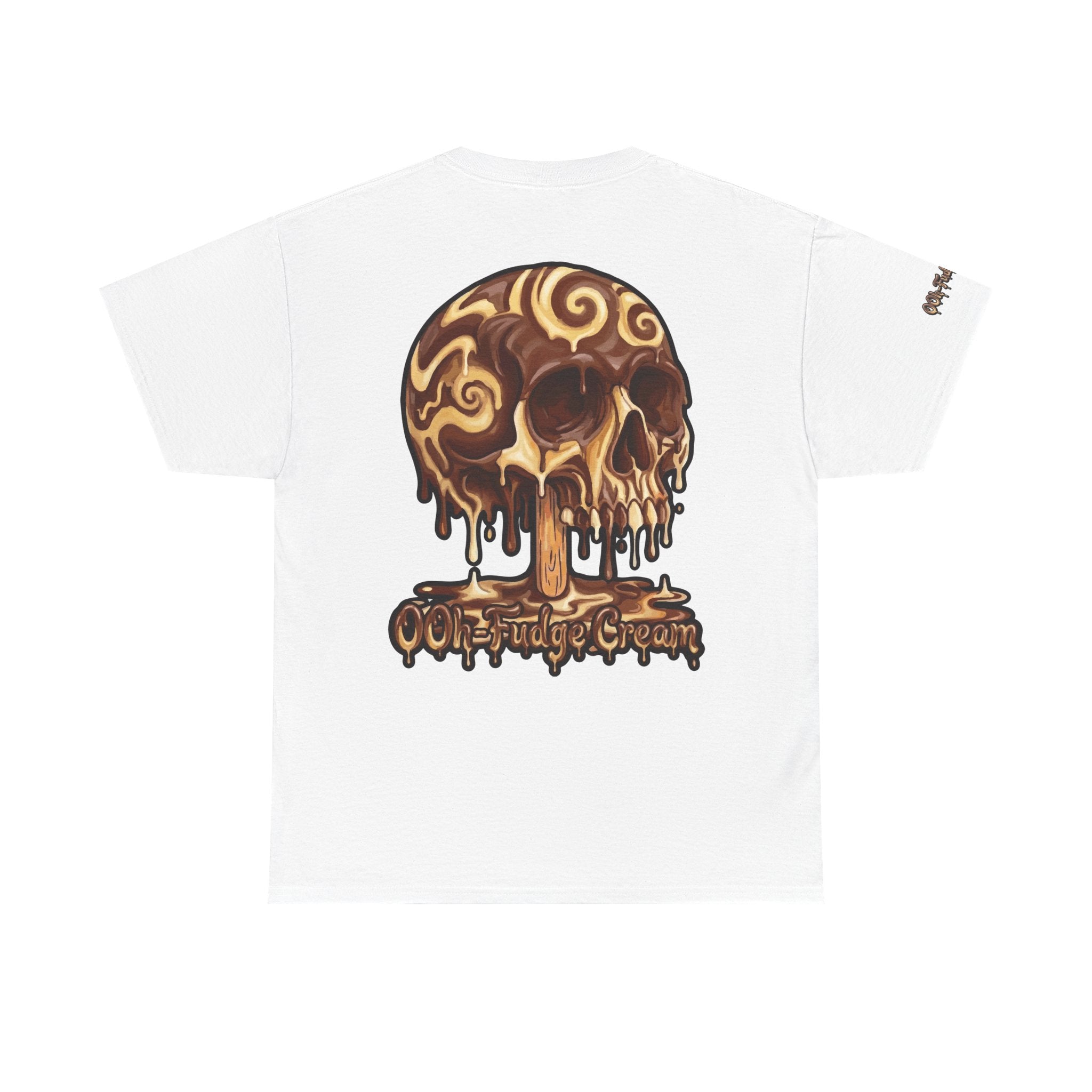 Skullcream-Ooh-Fudge Cream T-Shirt | Colorful Drip Graphic Tee