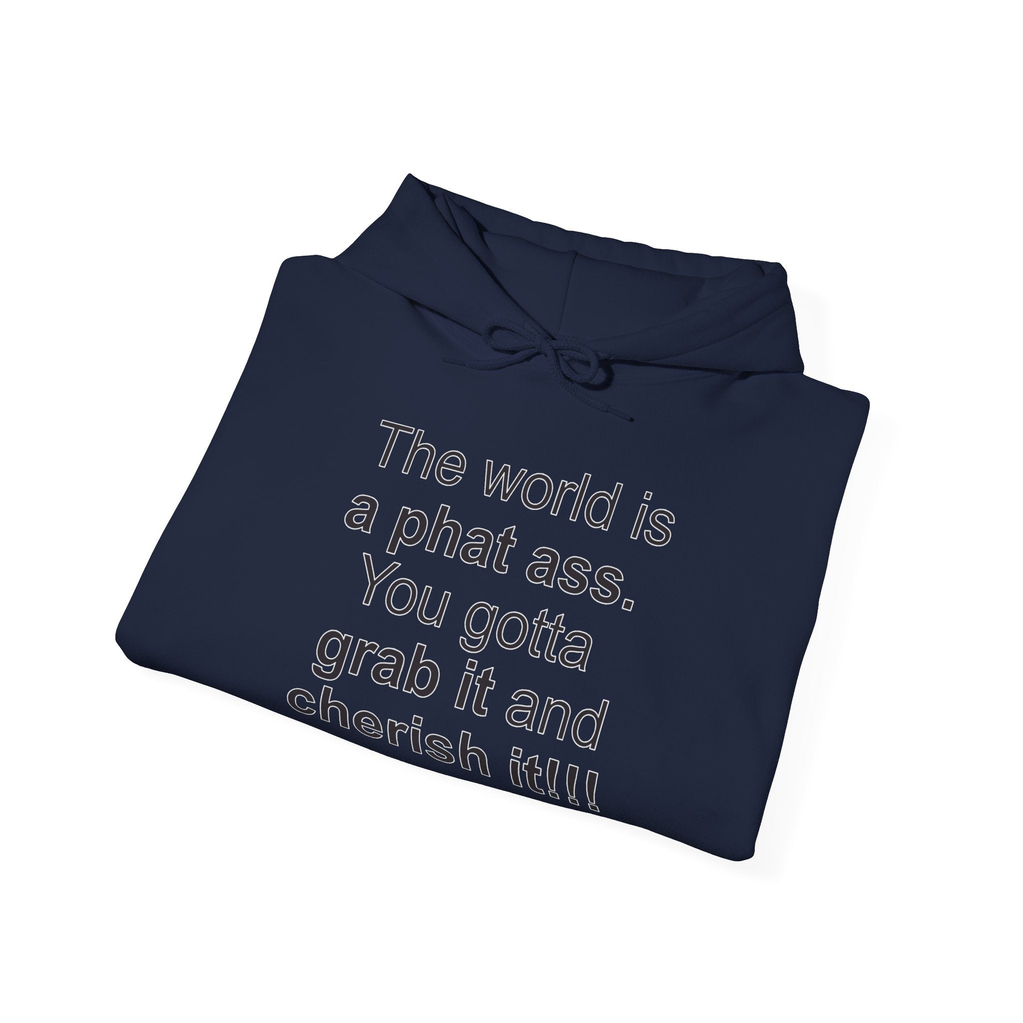 The World | Yes Sir Hoodie | Cherish It Graphic Hoodie