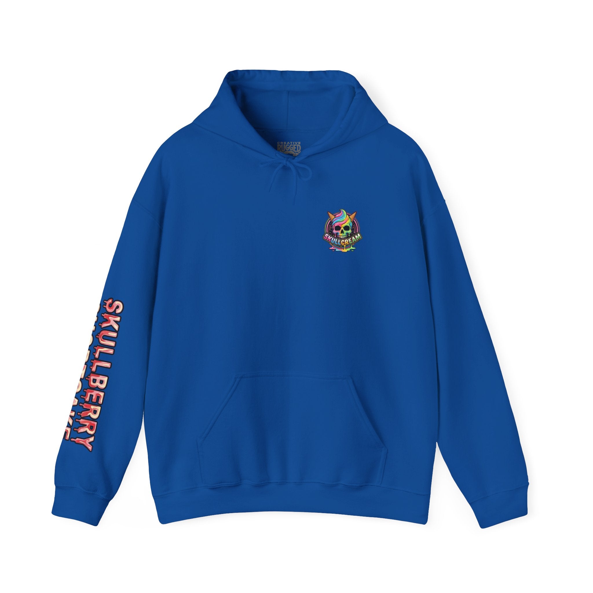 Skullcream-Skullberry Shortcake Hoodie | Dripping Skull Graphic