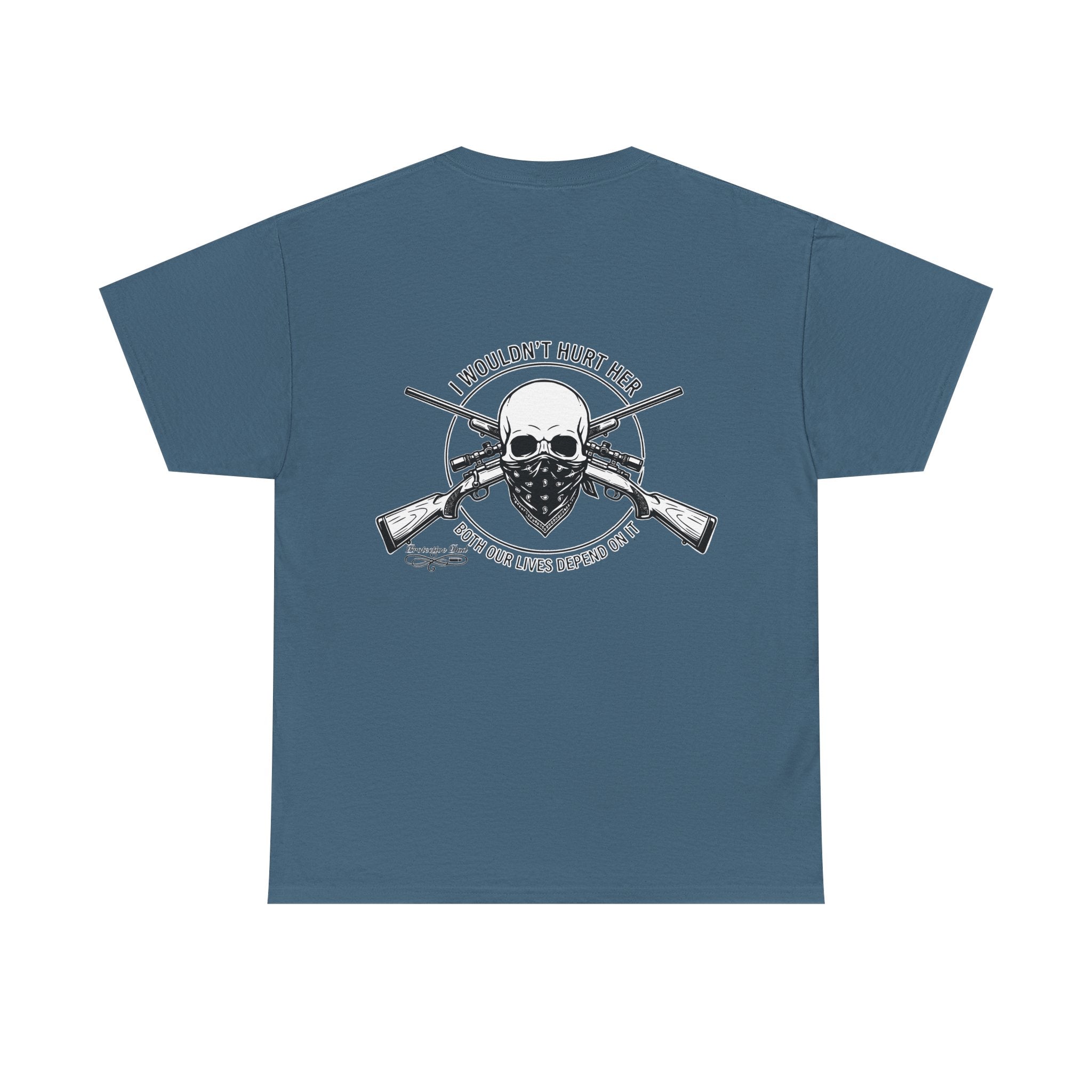 Protective Dad Rifles T-Shirt | Here’s Your Warning
