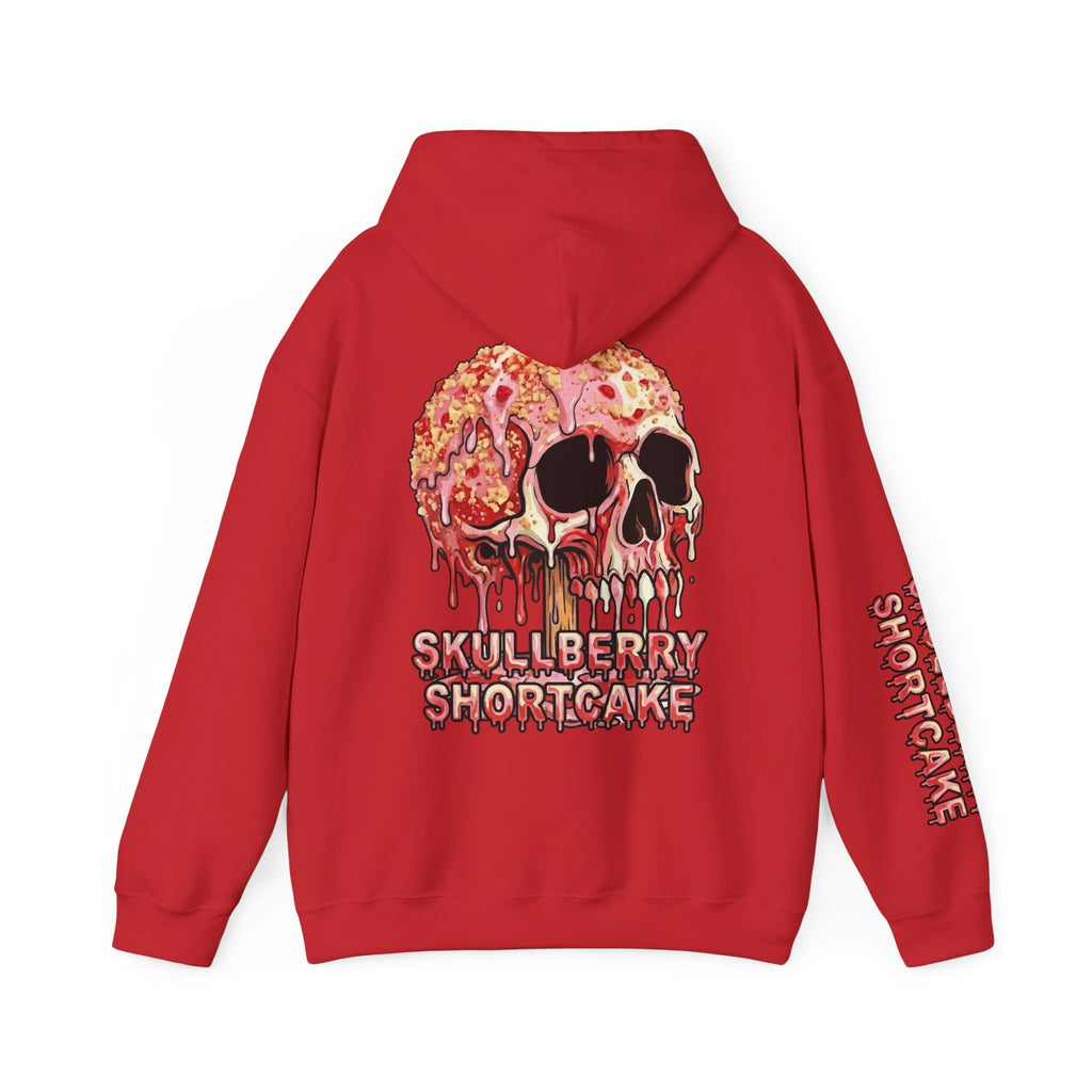 Skullcream-Skullberry Shortcake Hoodie | Dripping Skull Graphic