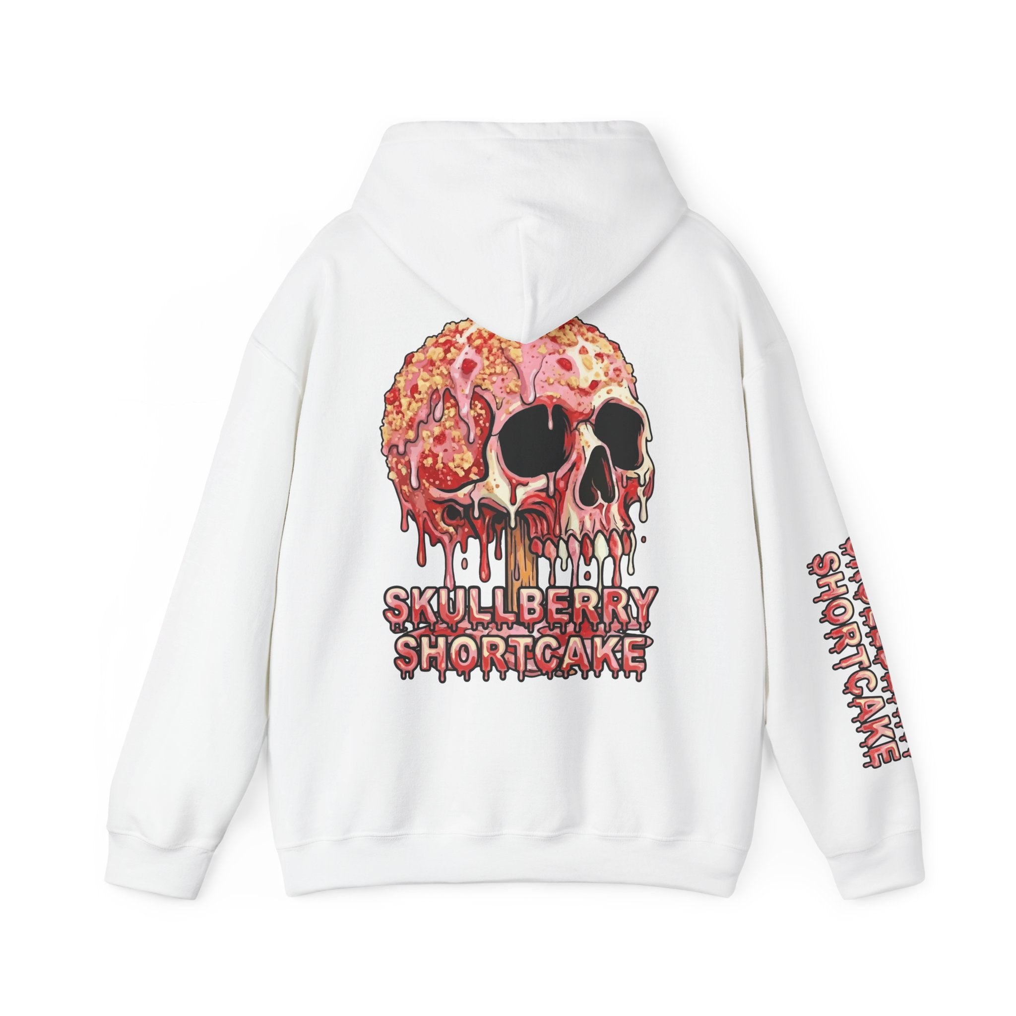Skullcream-Skullberry Shortcake Hoodie | Dripping Skull Graphic