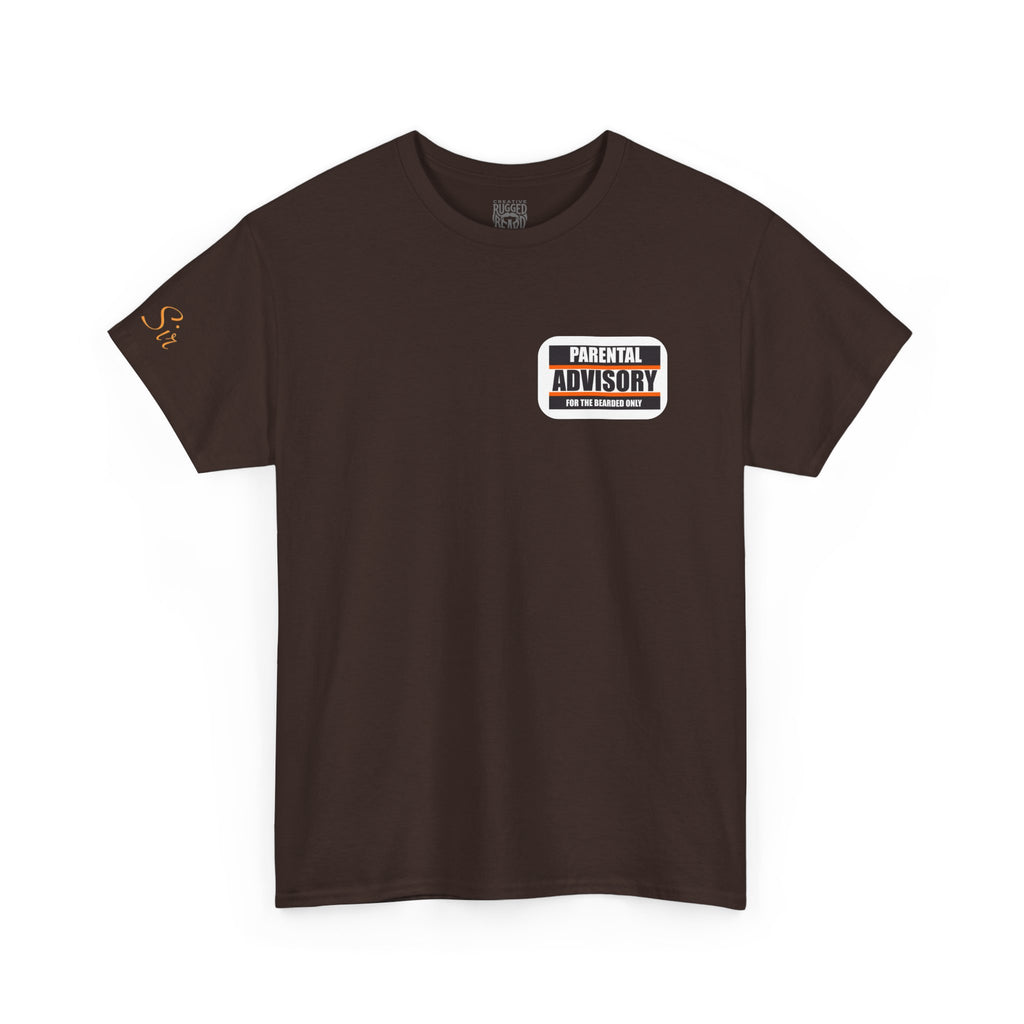 Star! Yes Sir T-Shirt | Parental Advisory  for the Bearded