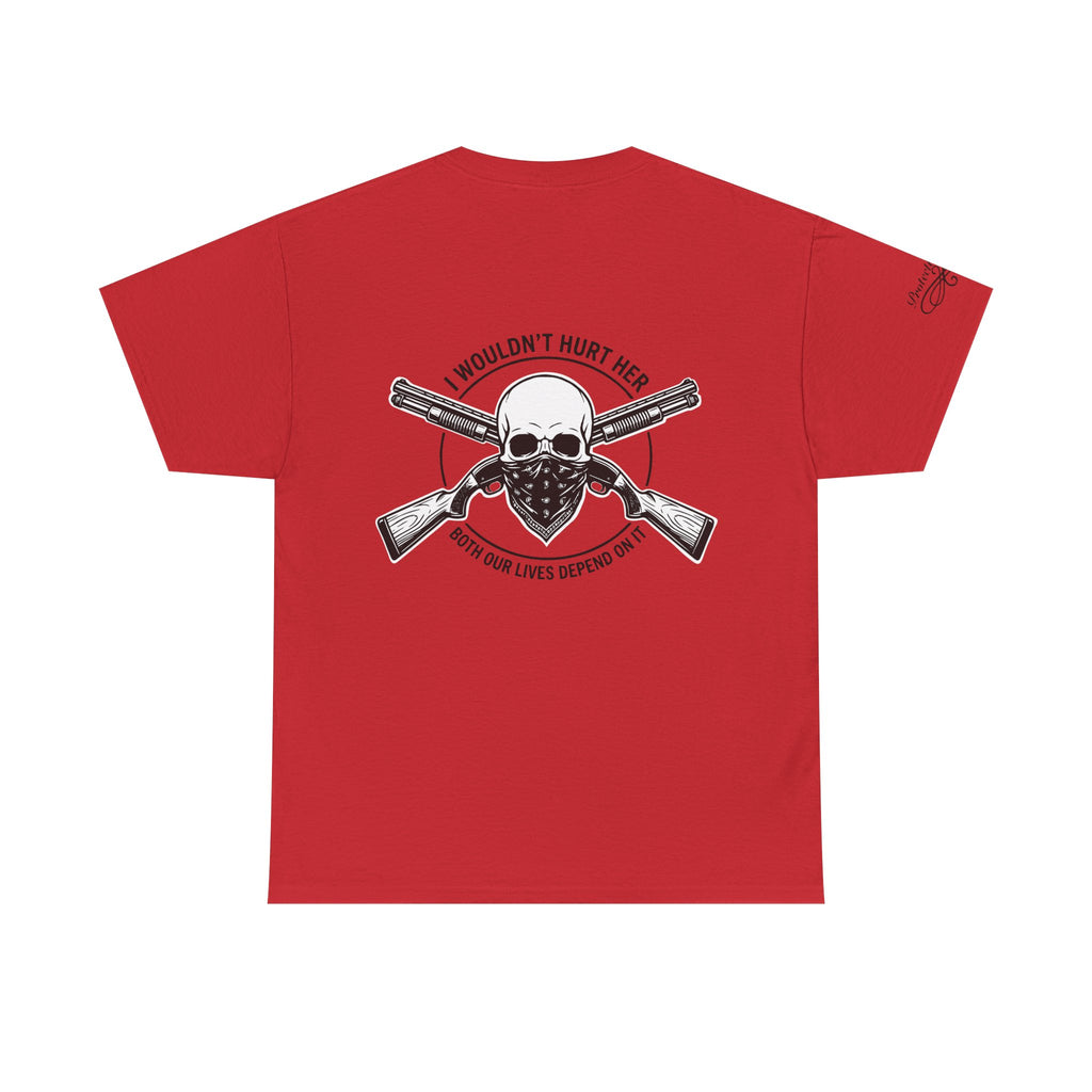 Protective Dad Shotguns T-Shirt | Here’s Your Warning