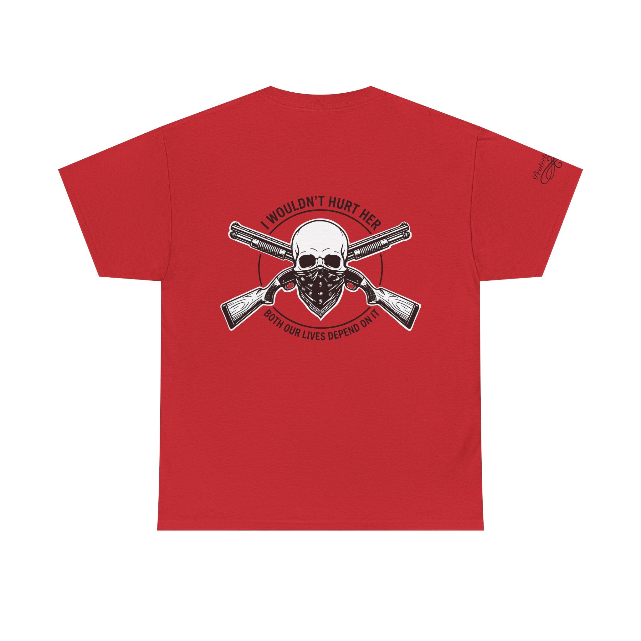 Protective Dad Shotguns T-Shirt | Here’s Your Warning