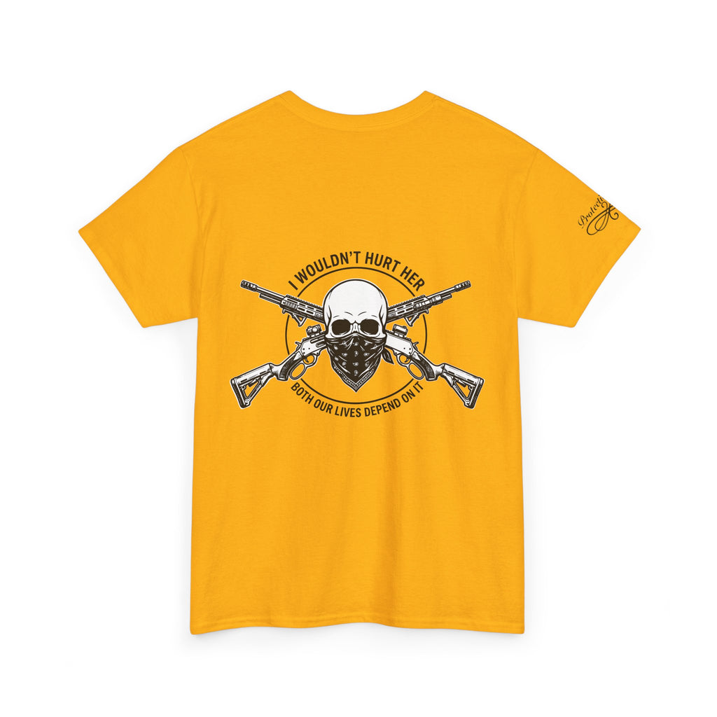 Protective Dad Lever Actions T-Shirt | Here’s Your Warning