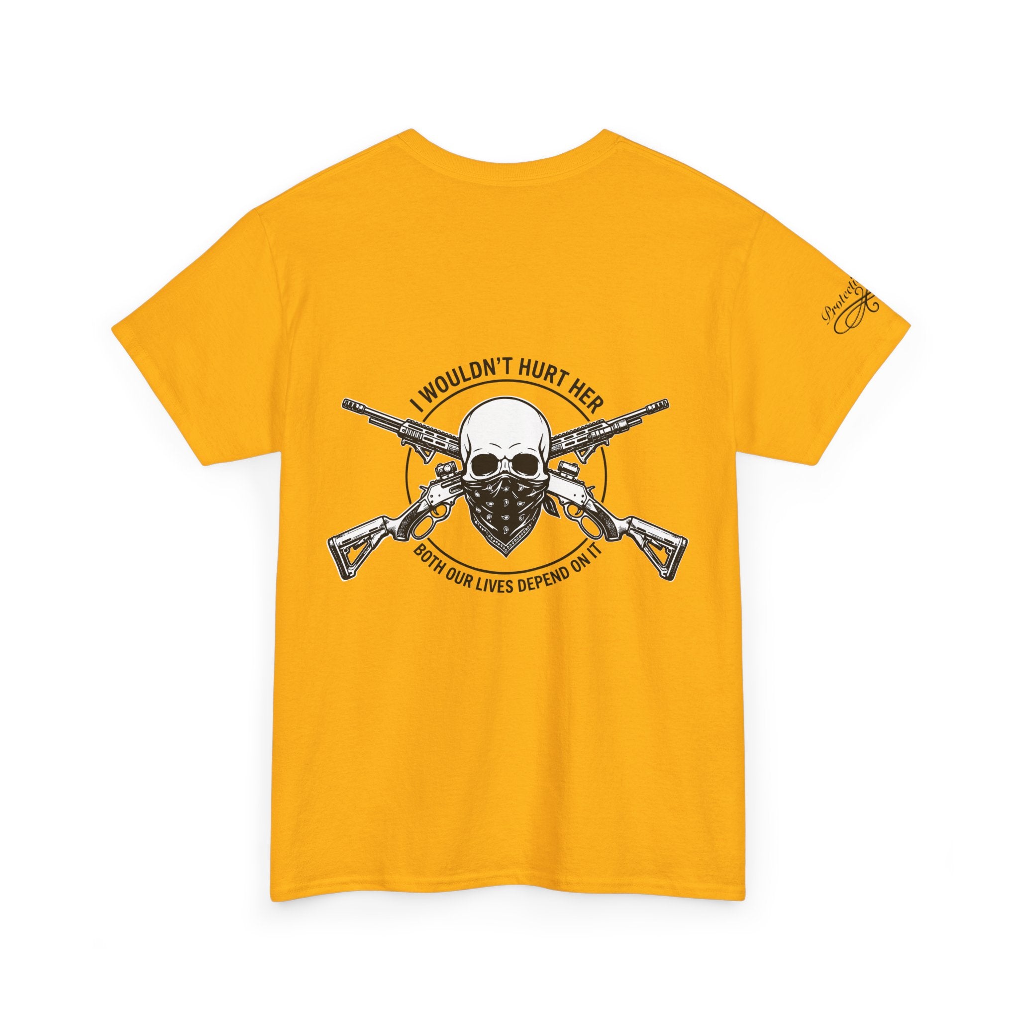 Protective Dad Lever Actions T-Shirt | Here’s Your Warning