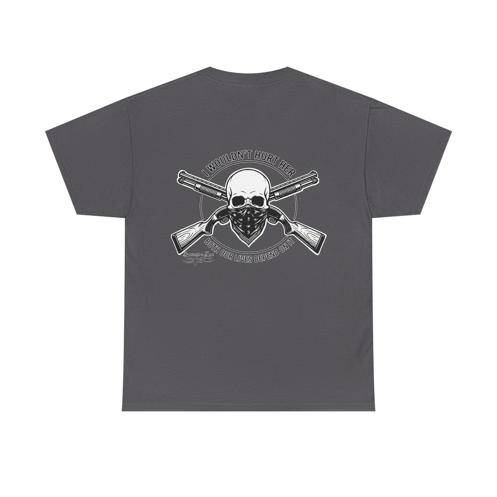 Protective Dad Shotguns T-Shirt | Here’s Your Warning