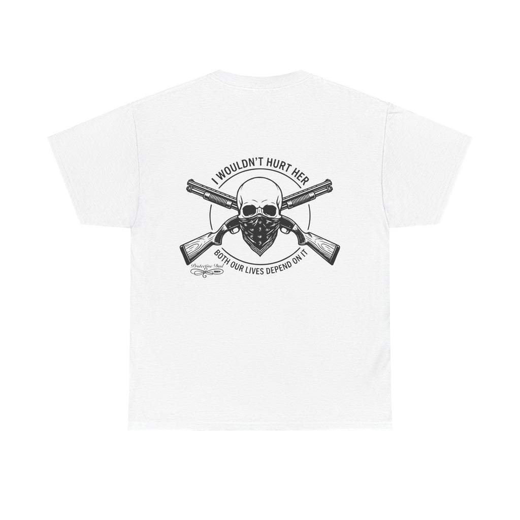 Protective Dad Shotguns T-Shirt | Here’s Your Warning