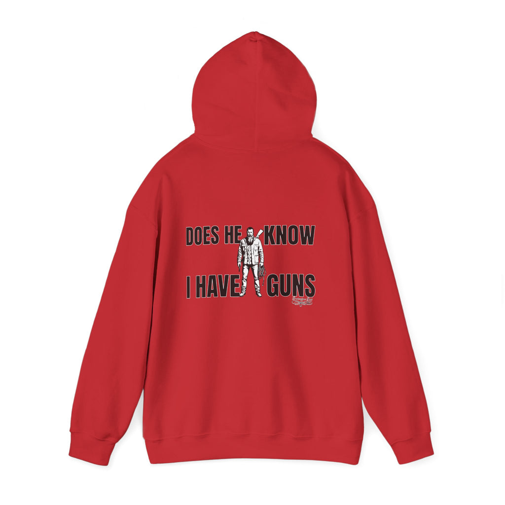 Protective Dad Does He Know Hoodie | Here’s Your Warning