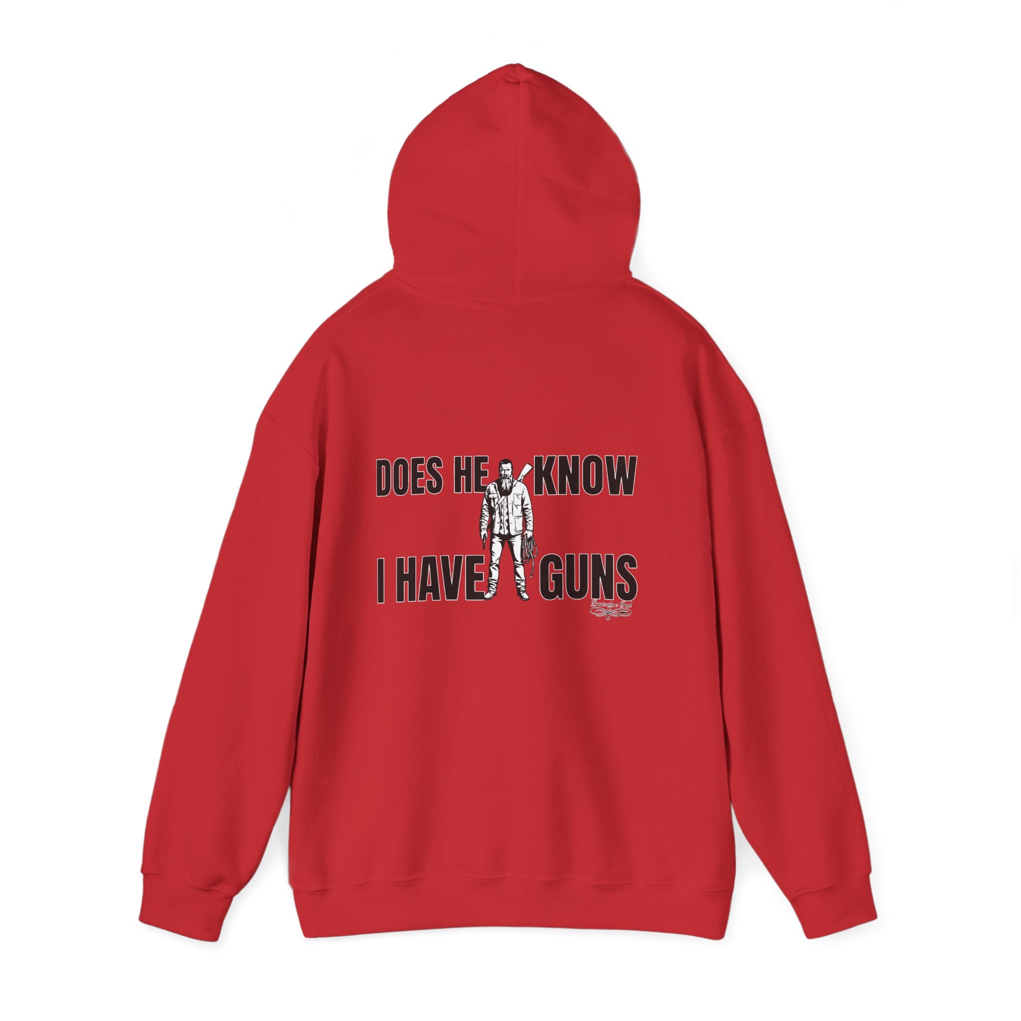 Protective Dad Does He Know Hoodie | Here’s Your Warning