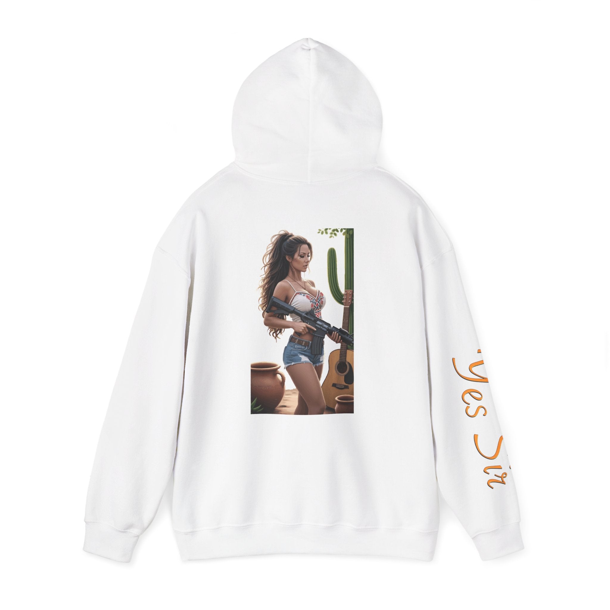 Nice Guitar- Yes Sir Hoodie | Parental Advisory  for the Bearded