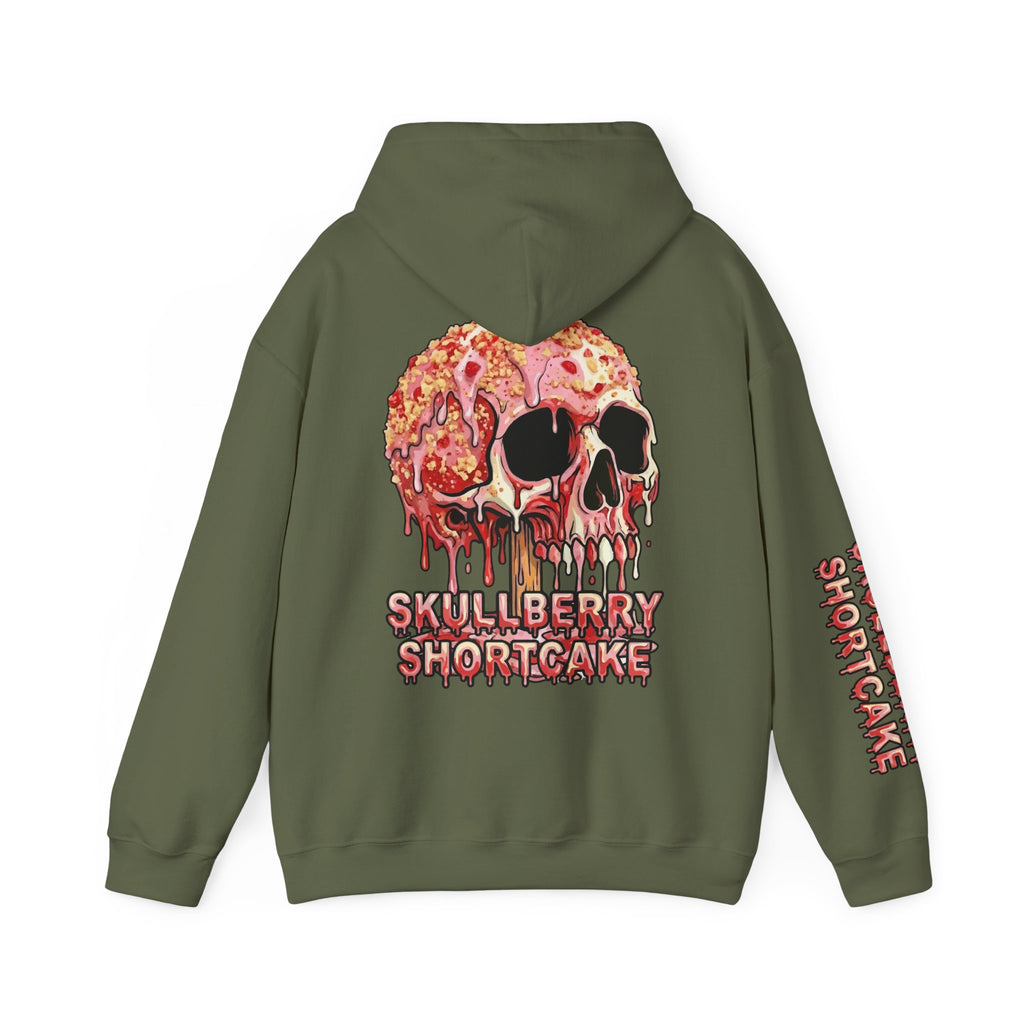 Skullcream-Skullberry Shortcake Hoodie | Dripping Skull Graphic