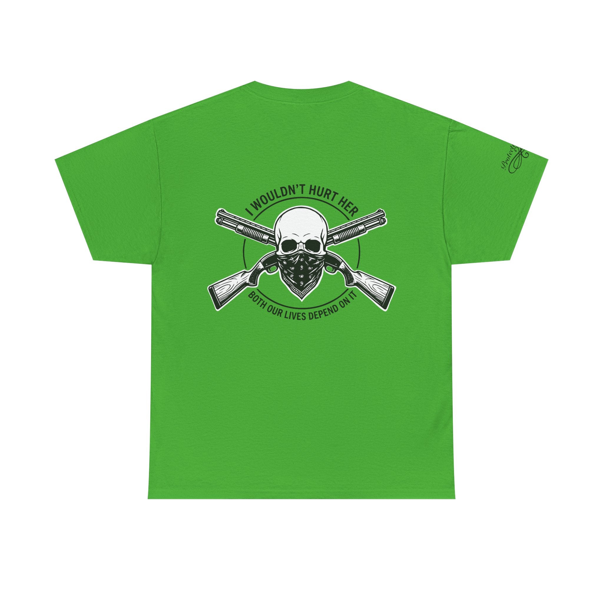 Protective Dad Shotguns T-Shirt | Here’s Your Warning