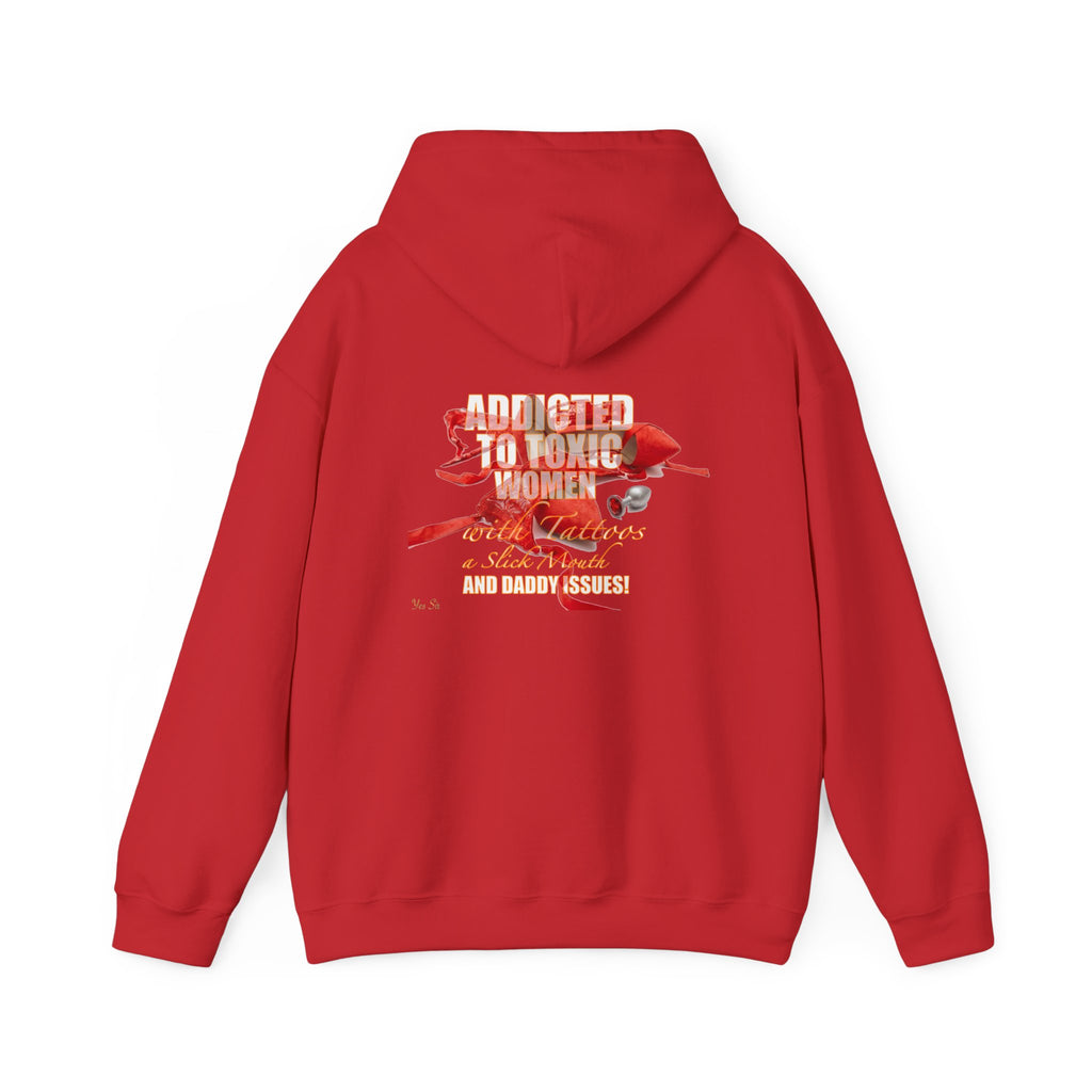 Addicted | Yes Sir Hoodie | Recovering Addict Graphic Hoodie
