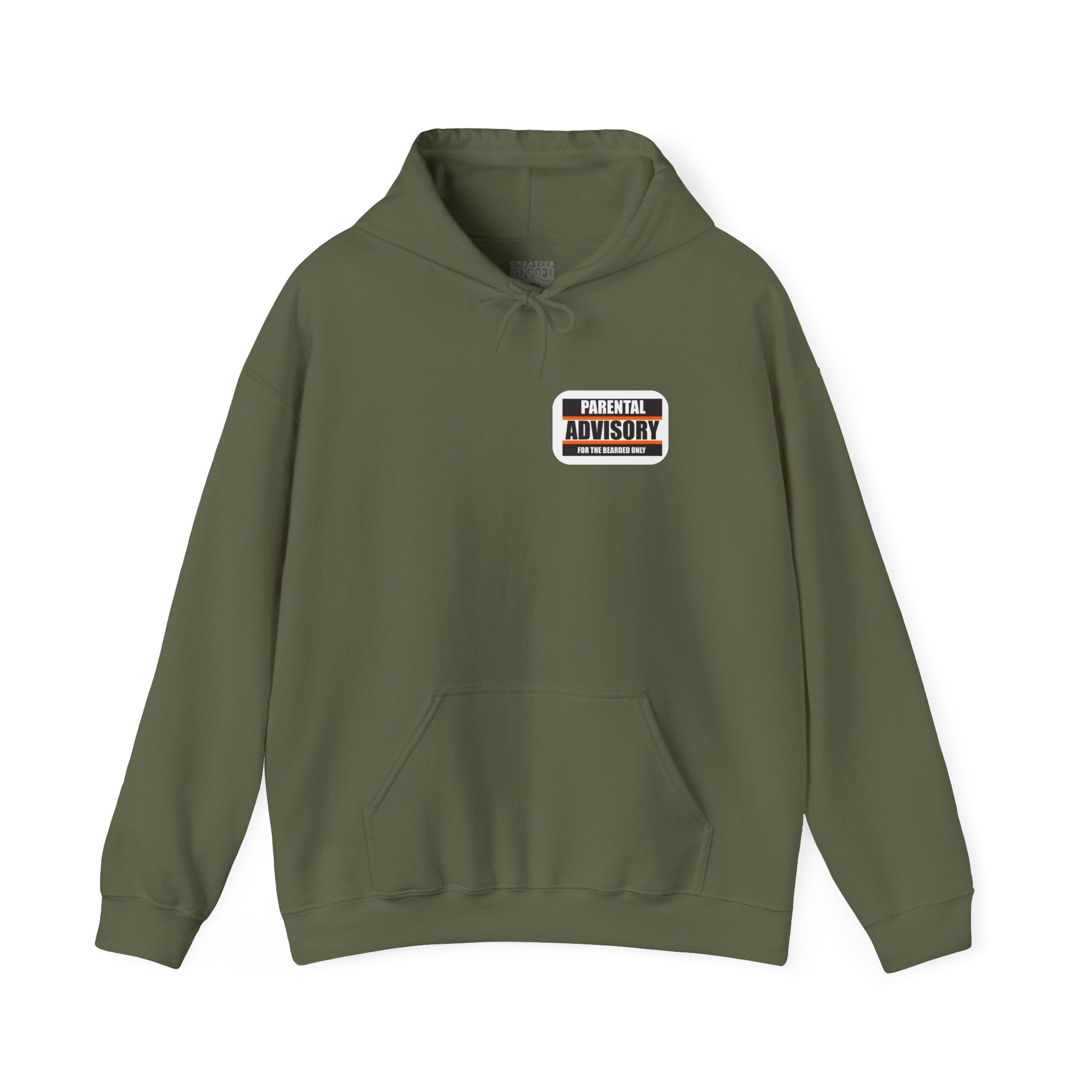 Attitude! Yes Sir Hoodie | Parental Advisory  for the Bearded