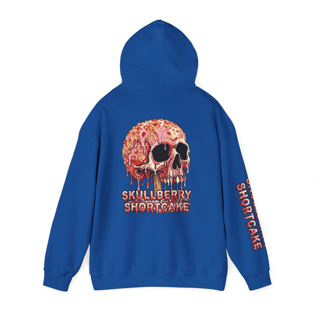 Skullcream-Skullberry Shortcake Hoodie | Dripping Skull Graphic