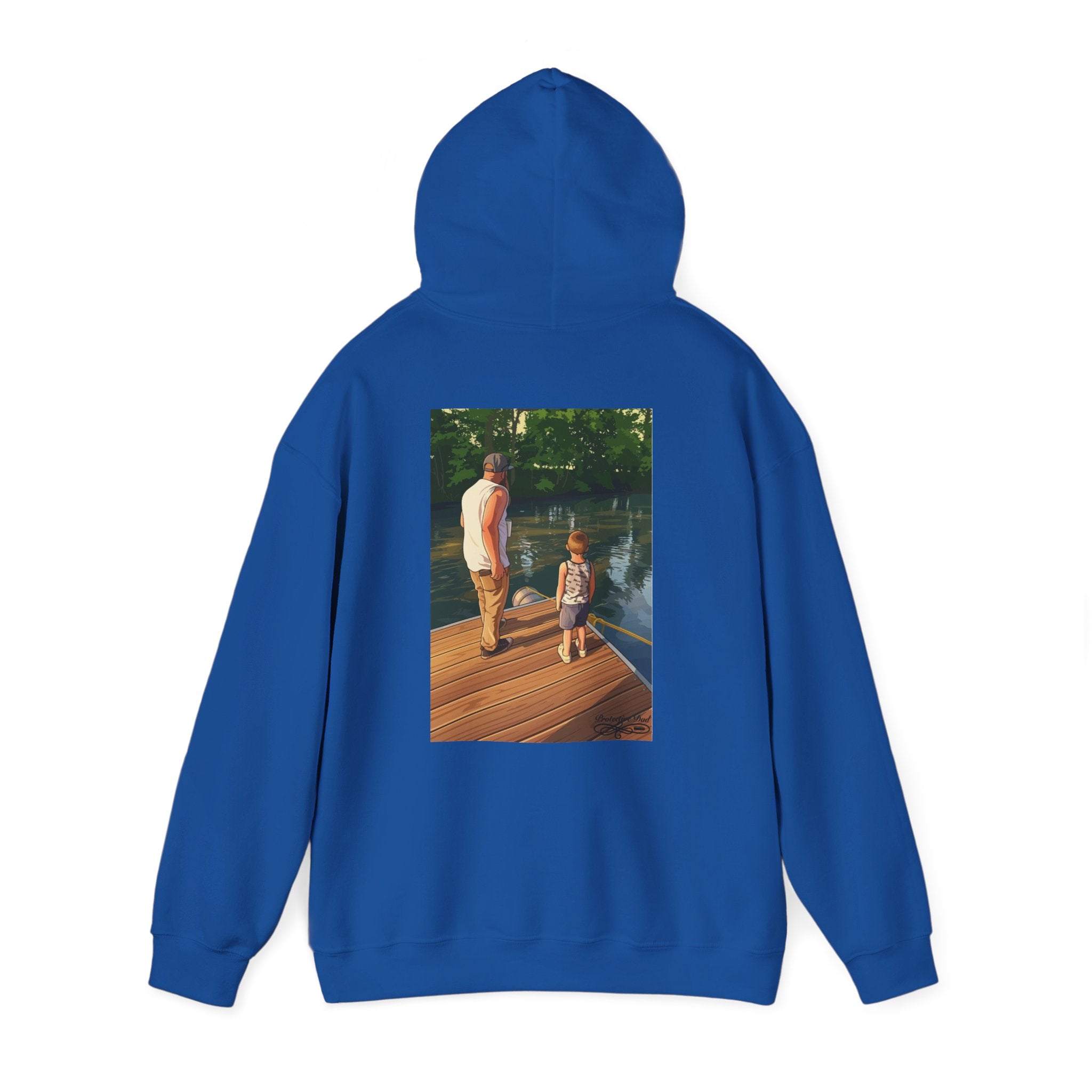 Protective Dad Father-n-Son Love Hoodie | He’s Protected Too