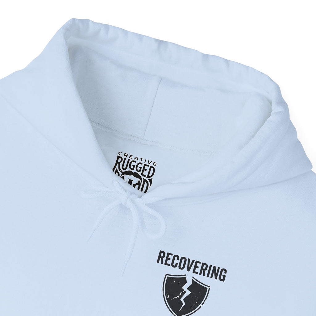 Addicted | Yes Sir Hoodie | Recovering Addict Graphic Hoodie